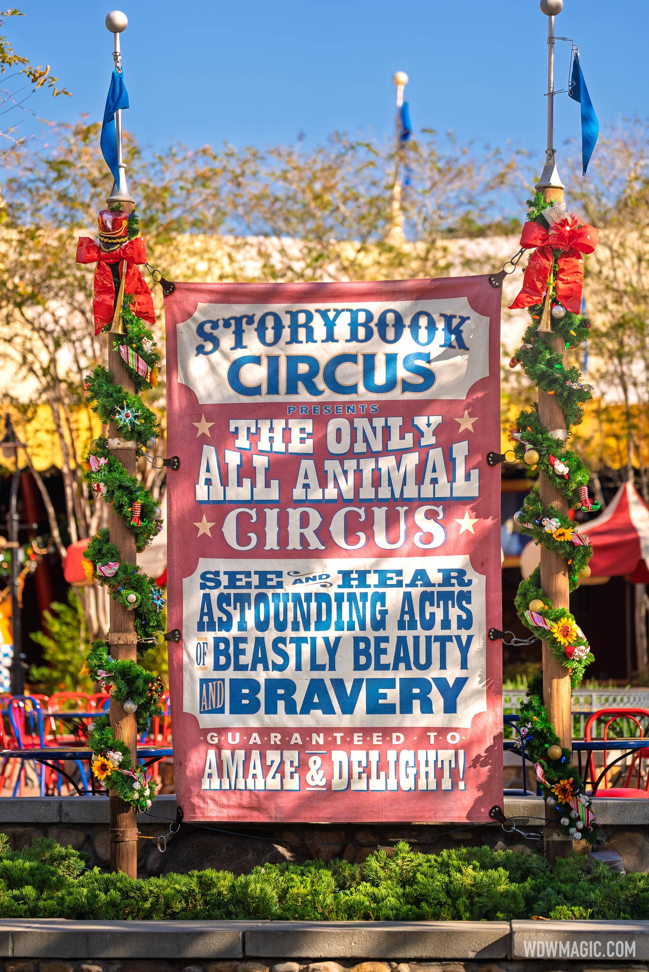 New Storybook Circus Christmas Holiday Decorations 2025