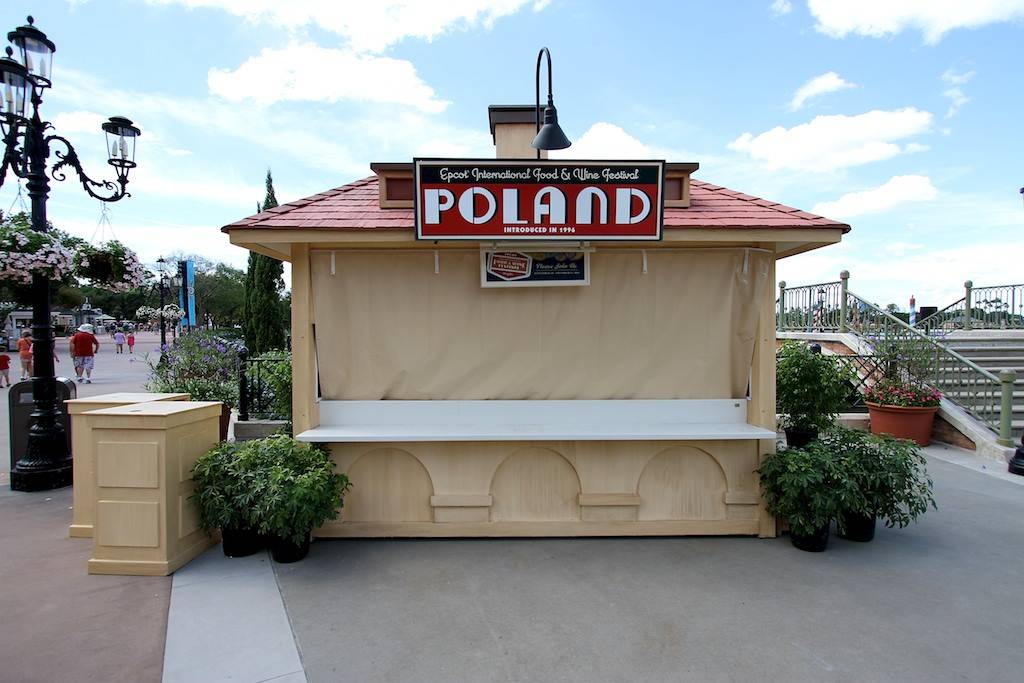 PHOTOS - Epcot's Food and Wine kiosks now setup around World Showcase
