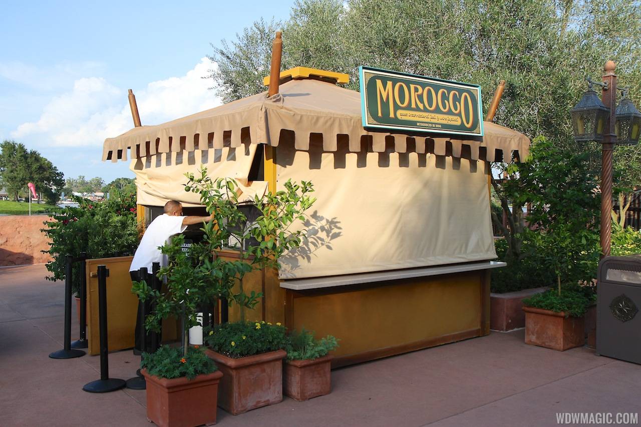 2012 International Food and Wine Festival kiosks - Morocco