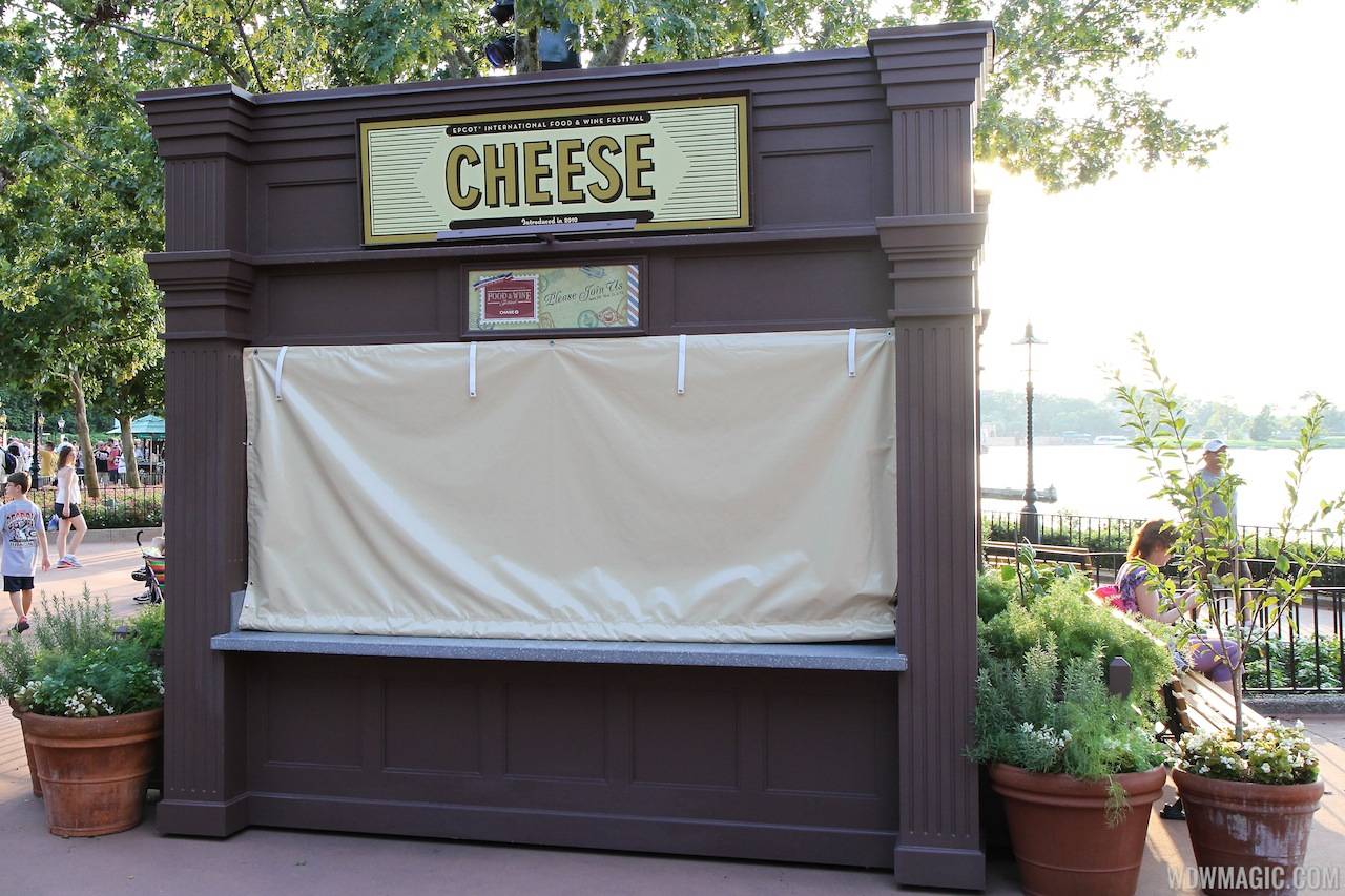 2012 International Food and Wine Festival kiosks - Cheese