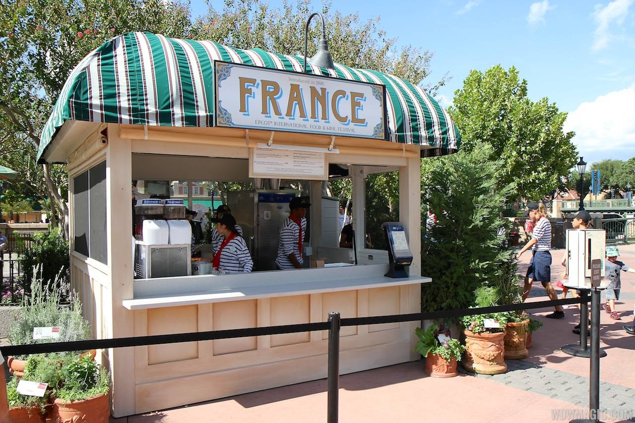 2012 Food and Wine Festival - France kiosk