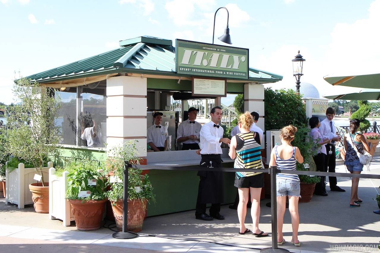 2012 Food and Wine Festival kiosks, menus and pricing