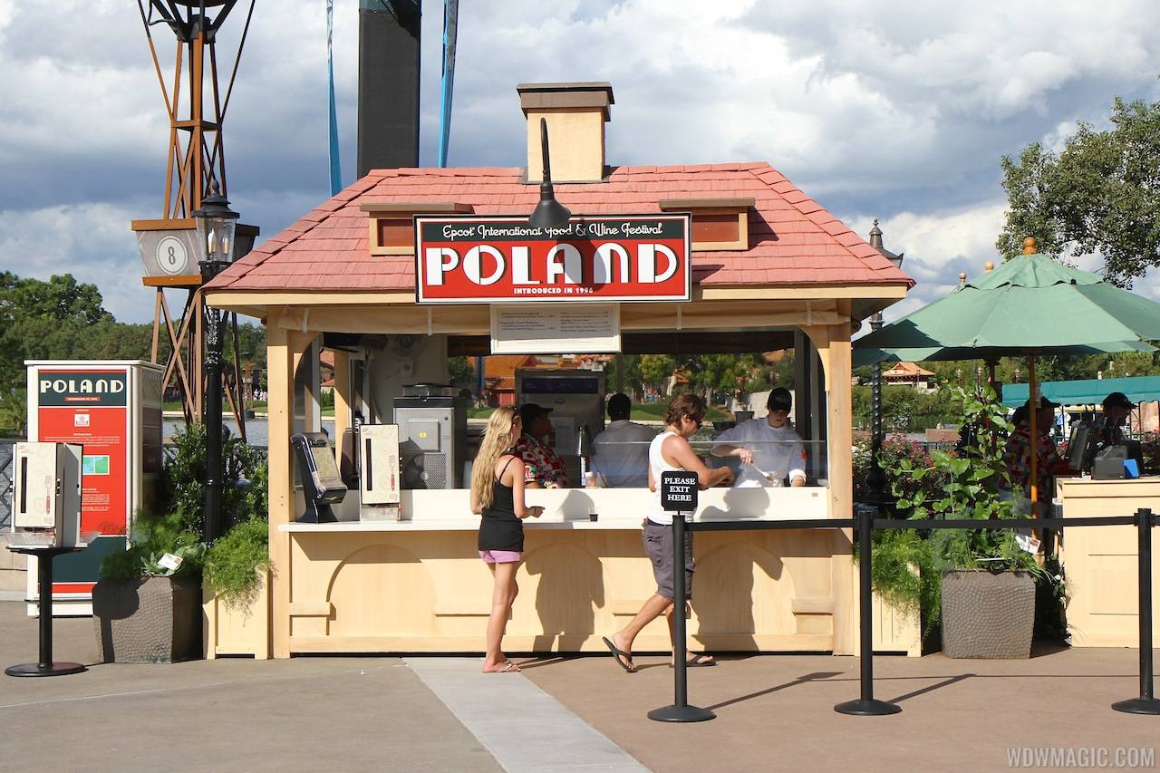 2012 Food and Wine Festival - Poland kiosk
