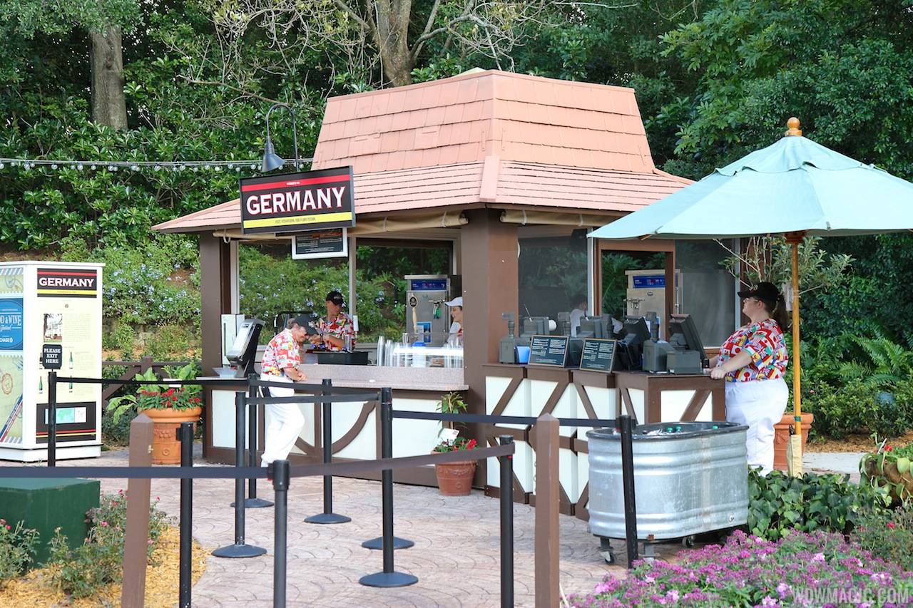 2012 Food and Wine Festival - Germany kiosk