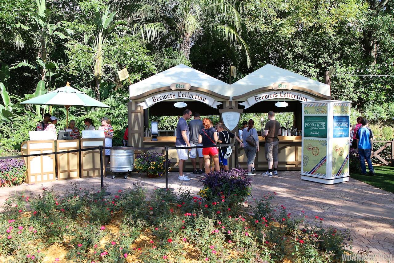 2012 Food and Wine Festival - Brewer's Collection kiosk