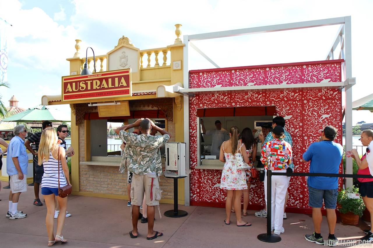 2012 Food and Wine Festival - Australia kiosk