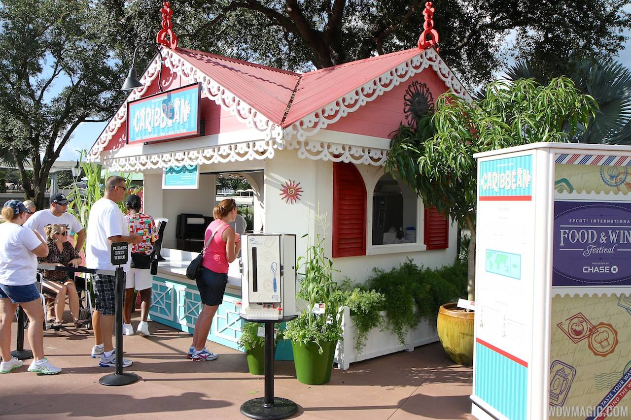 2012 Food and Wine Festival - Caribbean kiosk