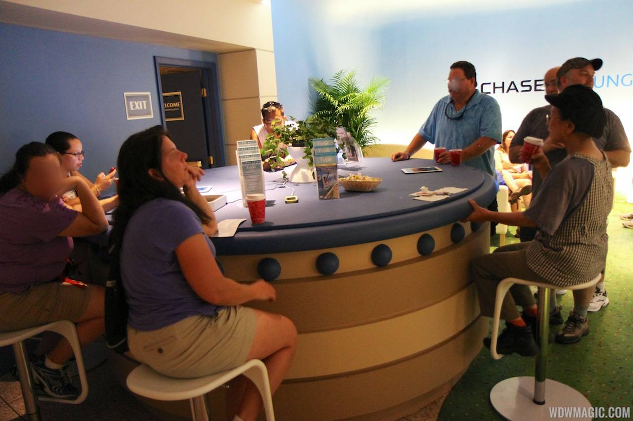 2012 Food and Wine Festival - Inside the Chase cardholder lounge