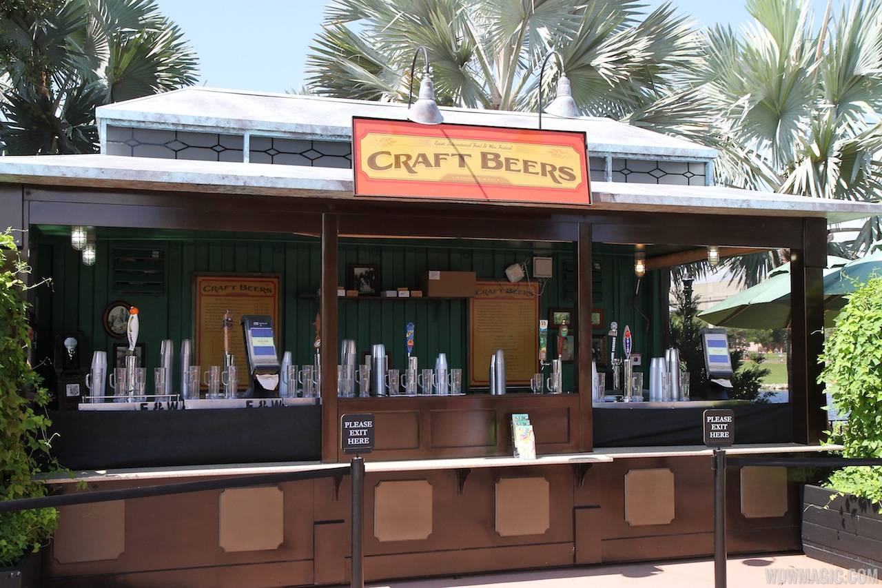 2013 Epcot International Food and Wine Festival marketplace - Craft Beer kiosk
