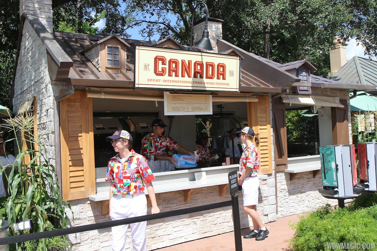 2013 Epcot International Food and Wine Festival marketplace - Canada kiosk