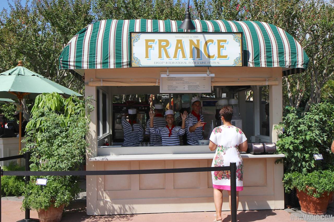 2013 Epcot International Food and Wine Festival marketplace - France kiosk