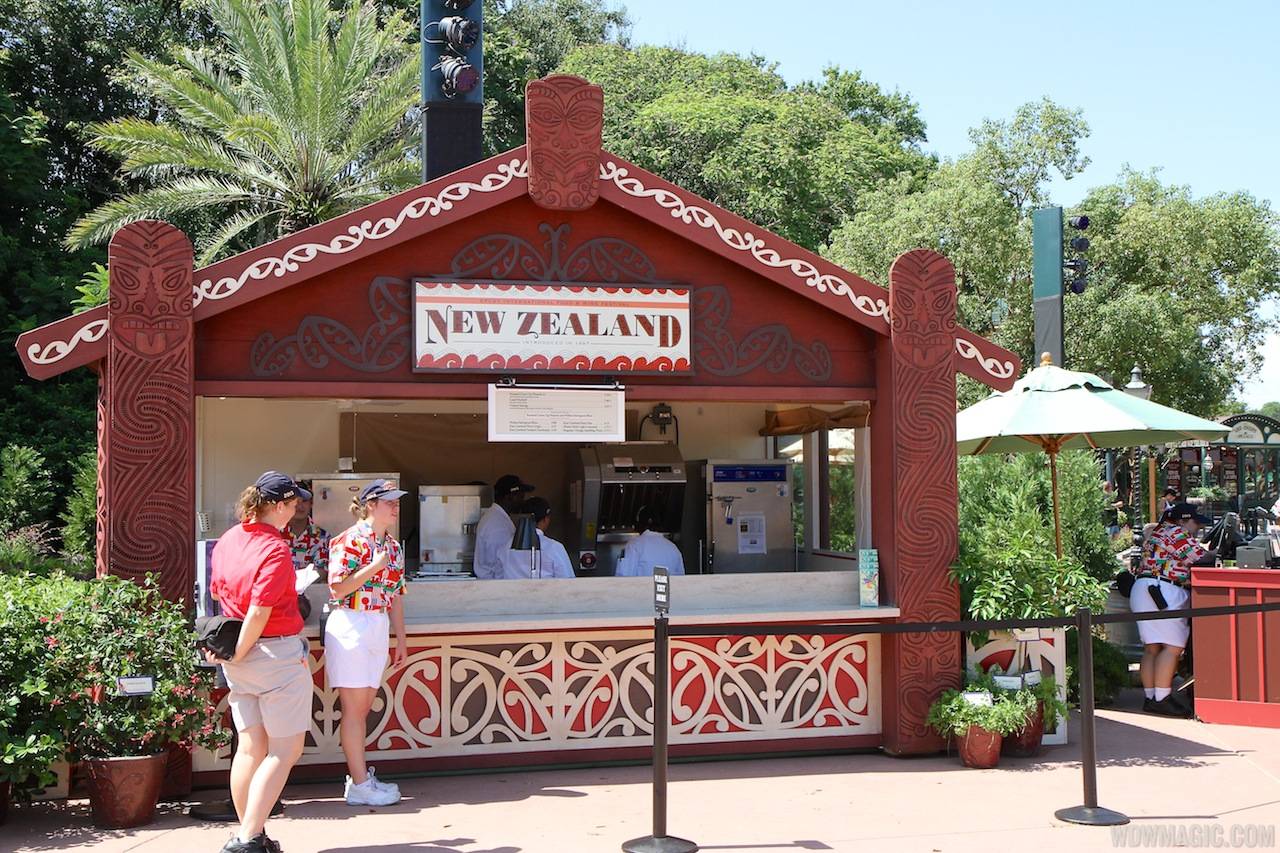 2013 Epcot International Food and Wine Festival marketplace - New Zealand kiosk