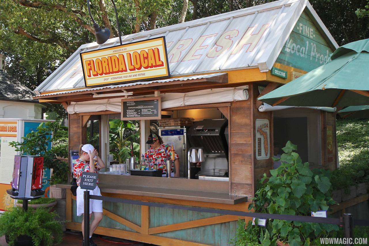 2013 Epcot International Food and Wine Festival marketplace - Florida Local kiosk