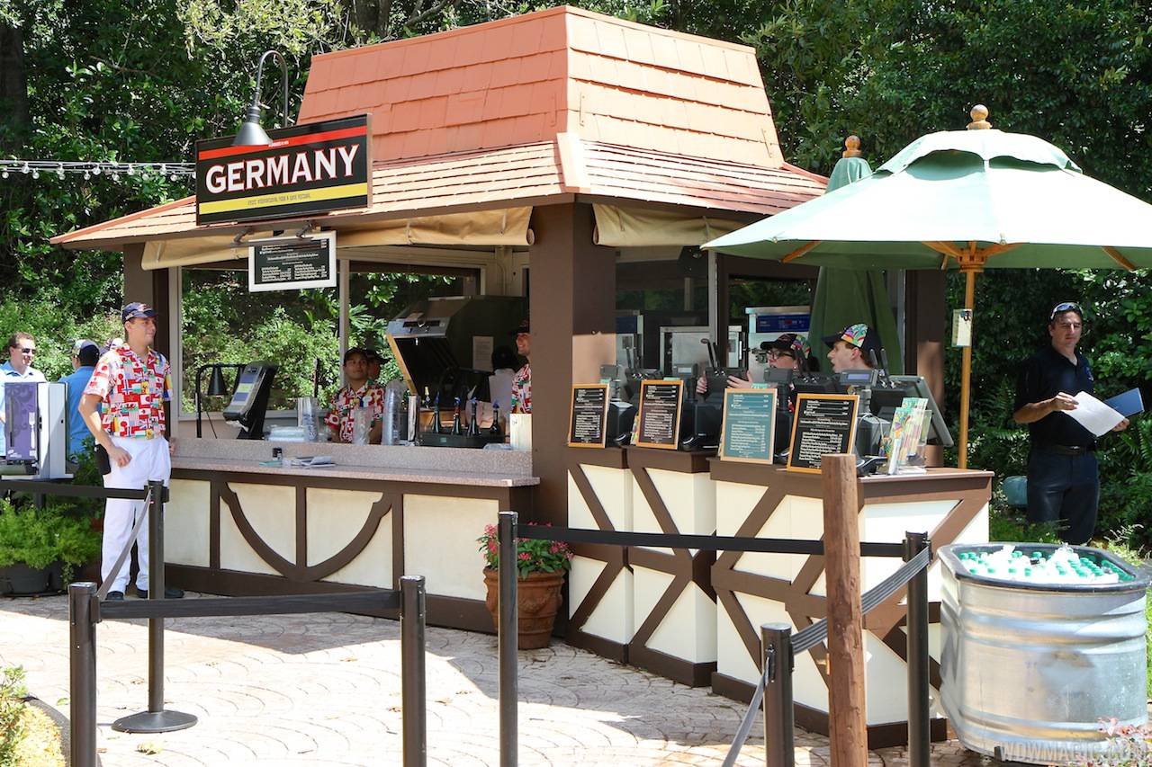 2013 Epcot International Food and Wine Festival marketplace - Germany kiosk