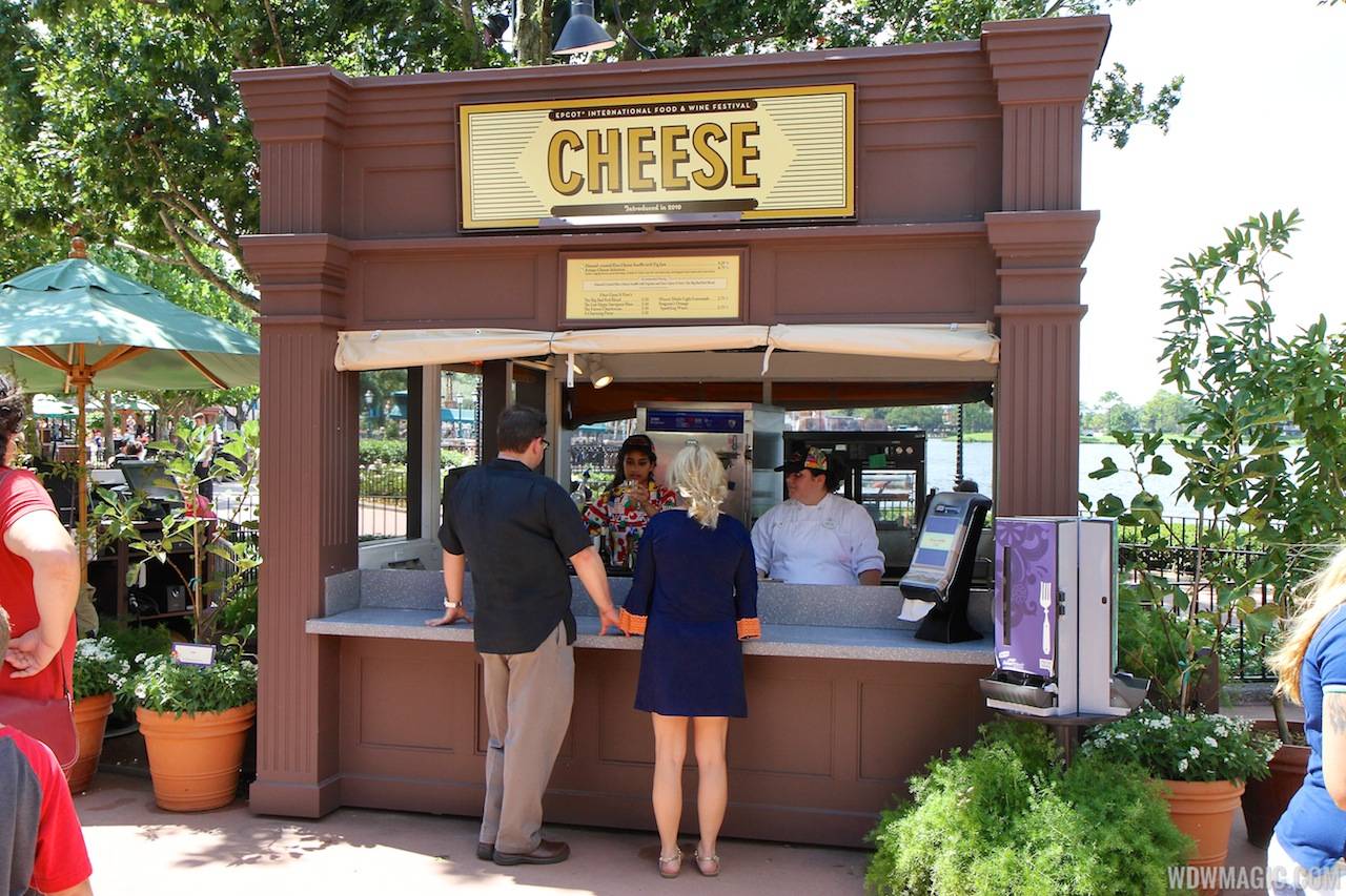 2013 Epcot International Food and Wine Festival marketplace - Cheese kiosk