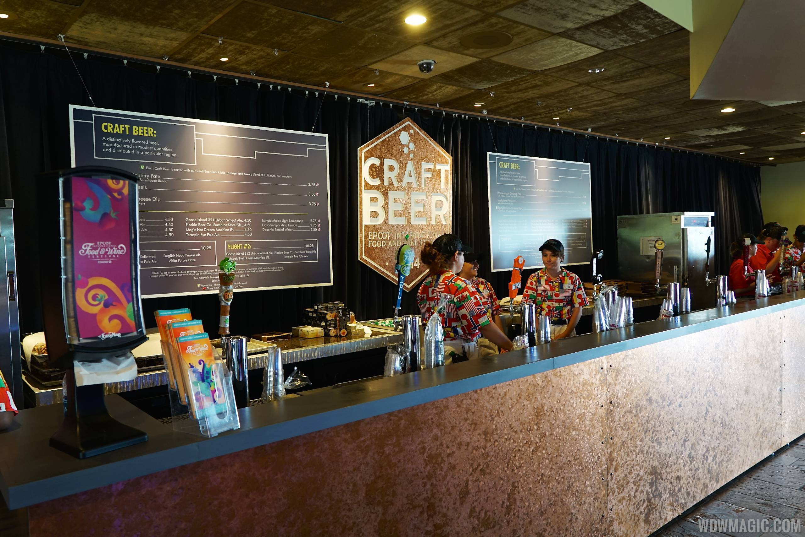 PHOTOS - First look inside the Odyssey Craft Beer center at the Epcot Food and Wine Festival
