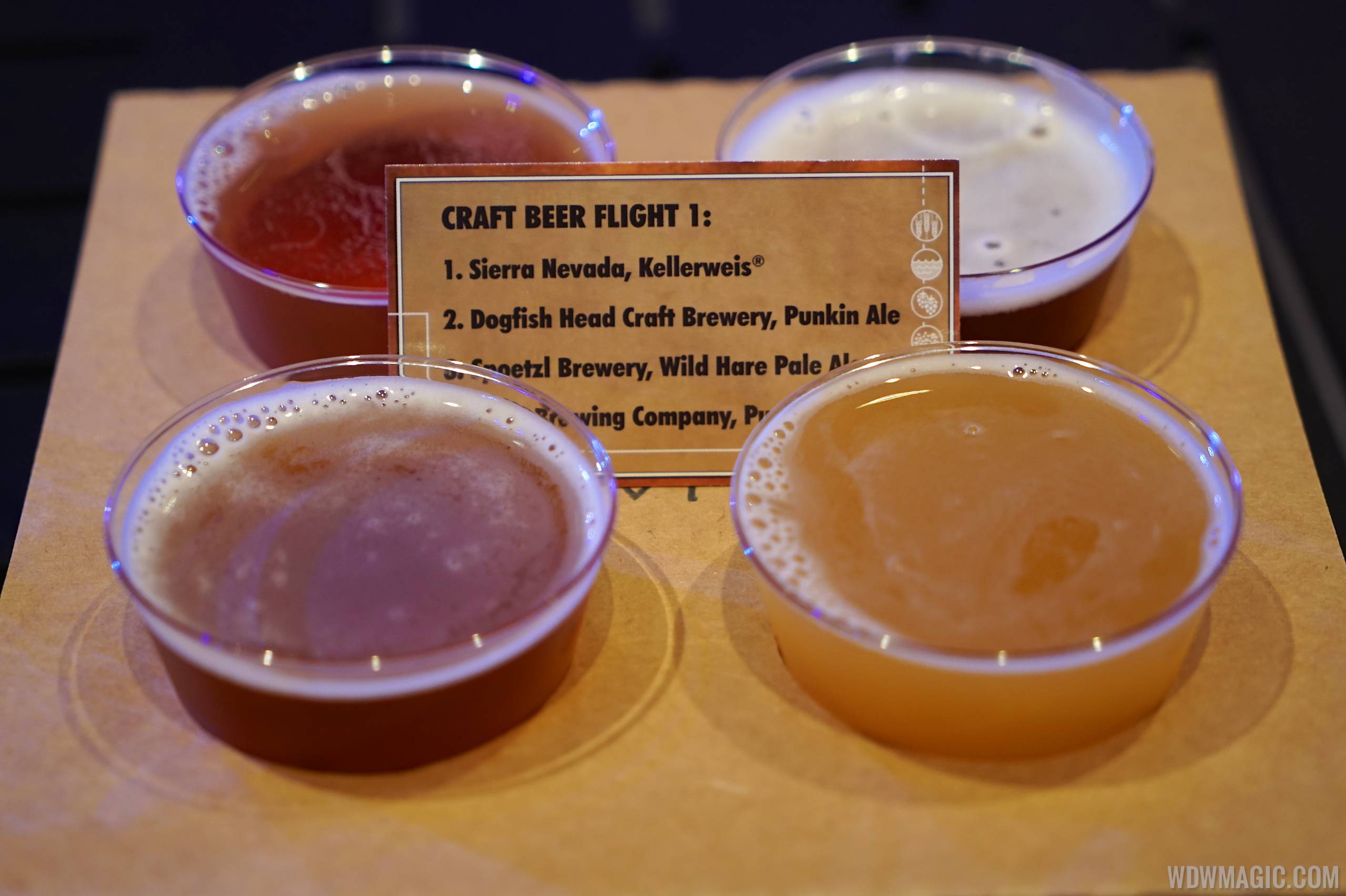 Craft Beer flight