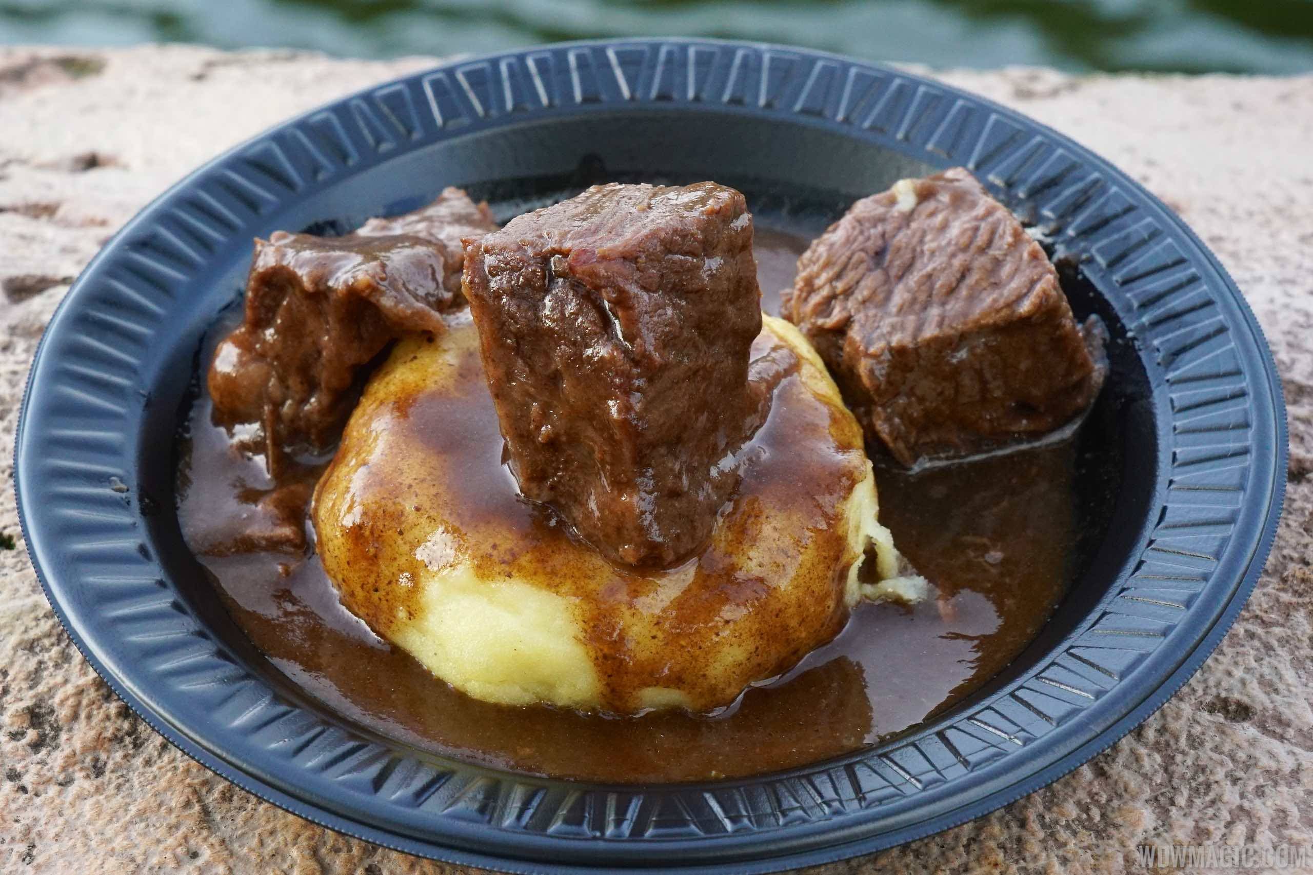 France - Boeuf bourguignon - Braised short ribs in cabernet with mashed potatoes