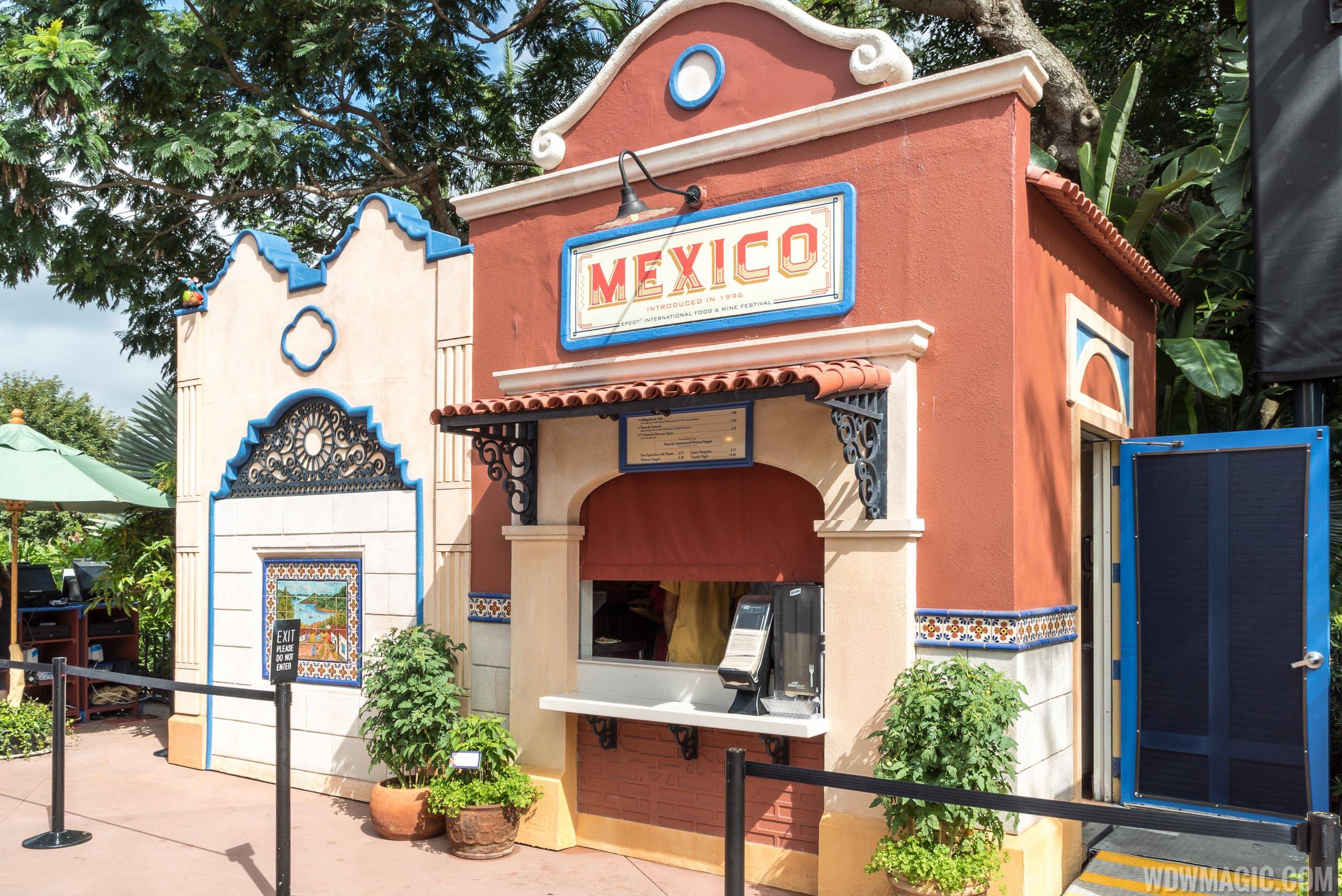 2015 Epcot Food and Wine Festival Marketplace kiosk - Mexico