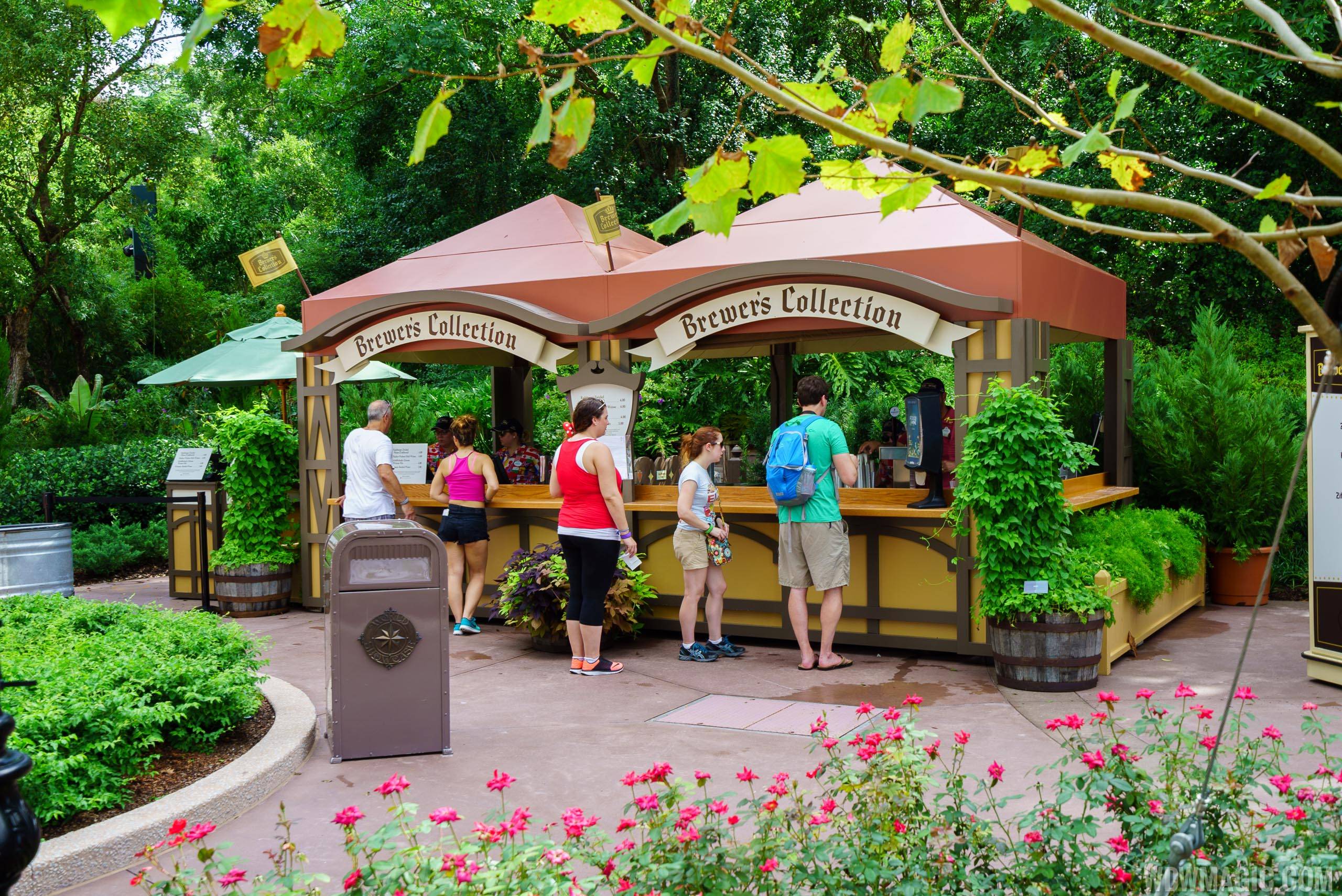 2016 Epcot Food and Wine Festival - Brewer's Collection kiosk