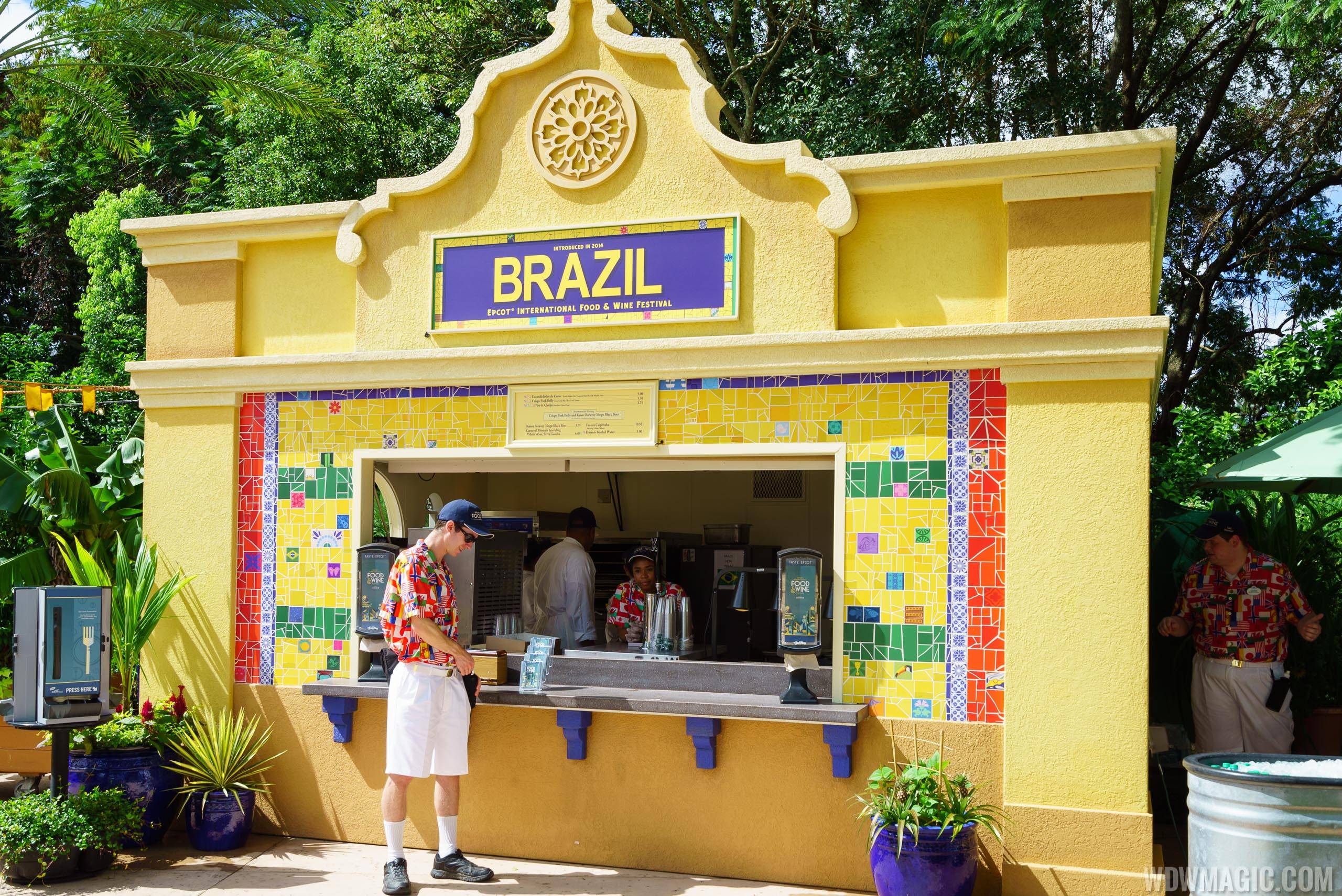 2016 Epcot Food and Wine Festival - Brazil kiosk