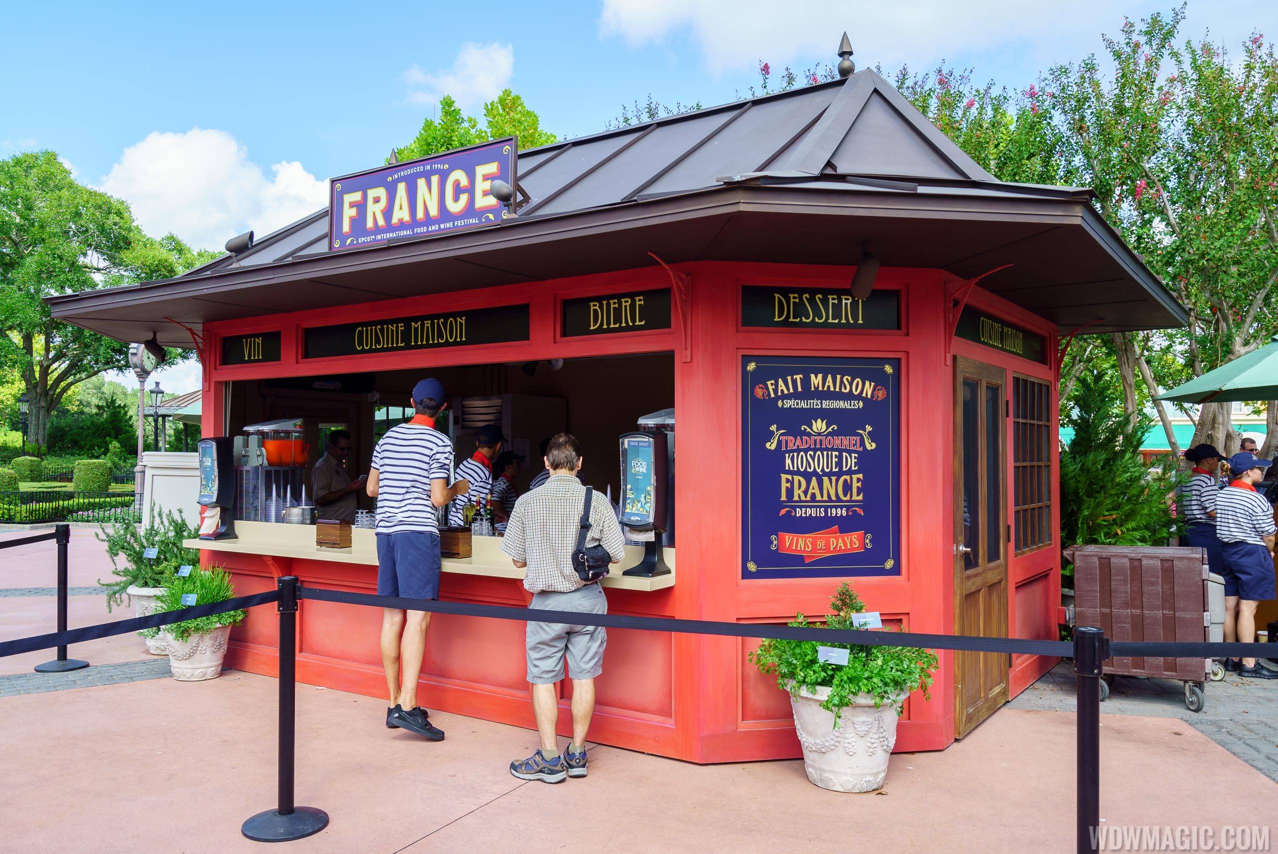 2016 Epcot Food and Wine Festival - France kiosk
