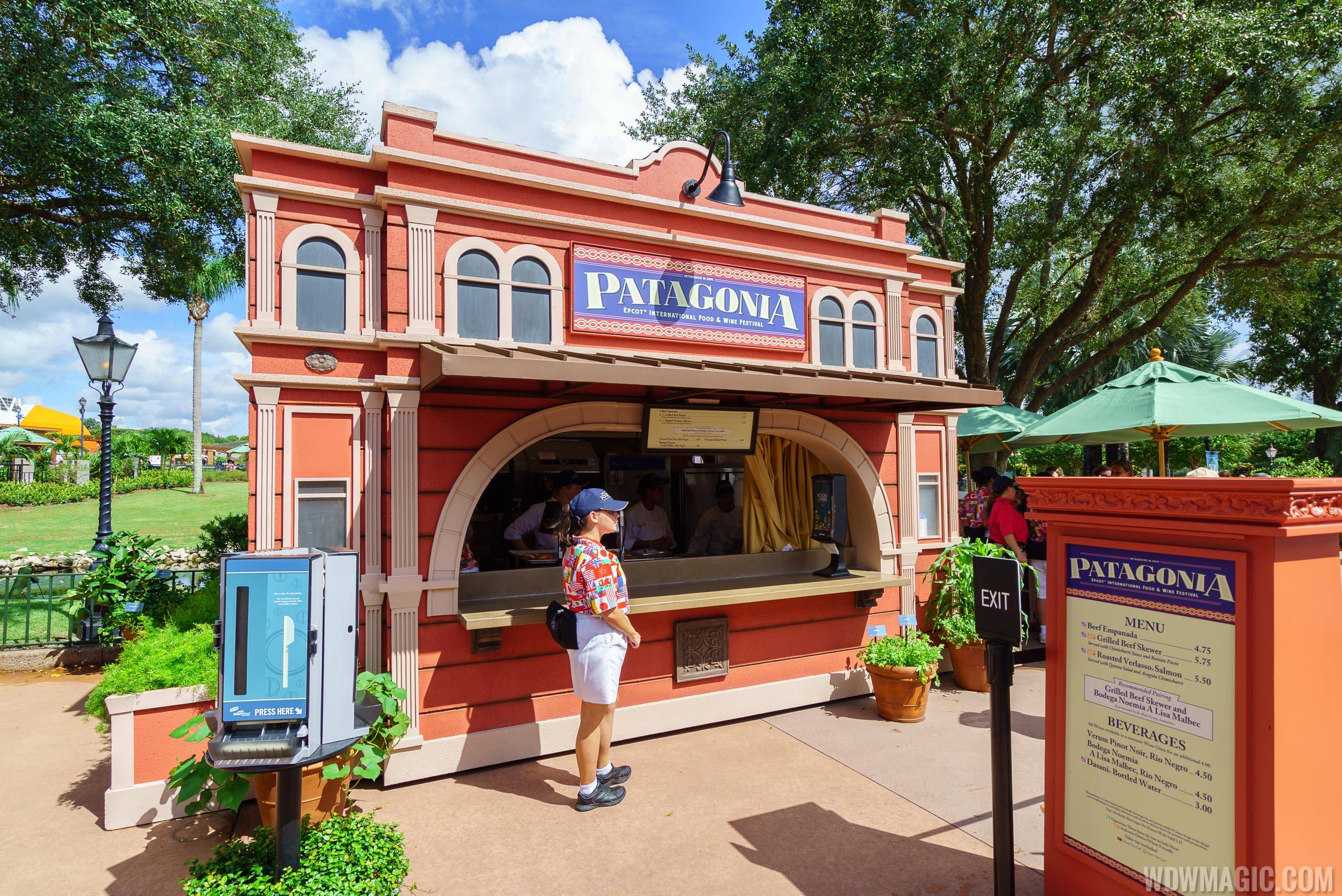 2016 Epcot Food and Wine Festival - Patagonia kiosk