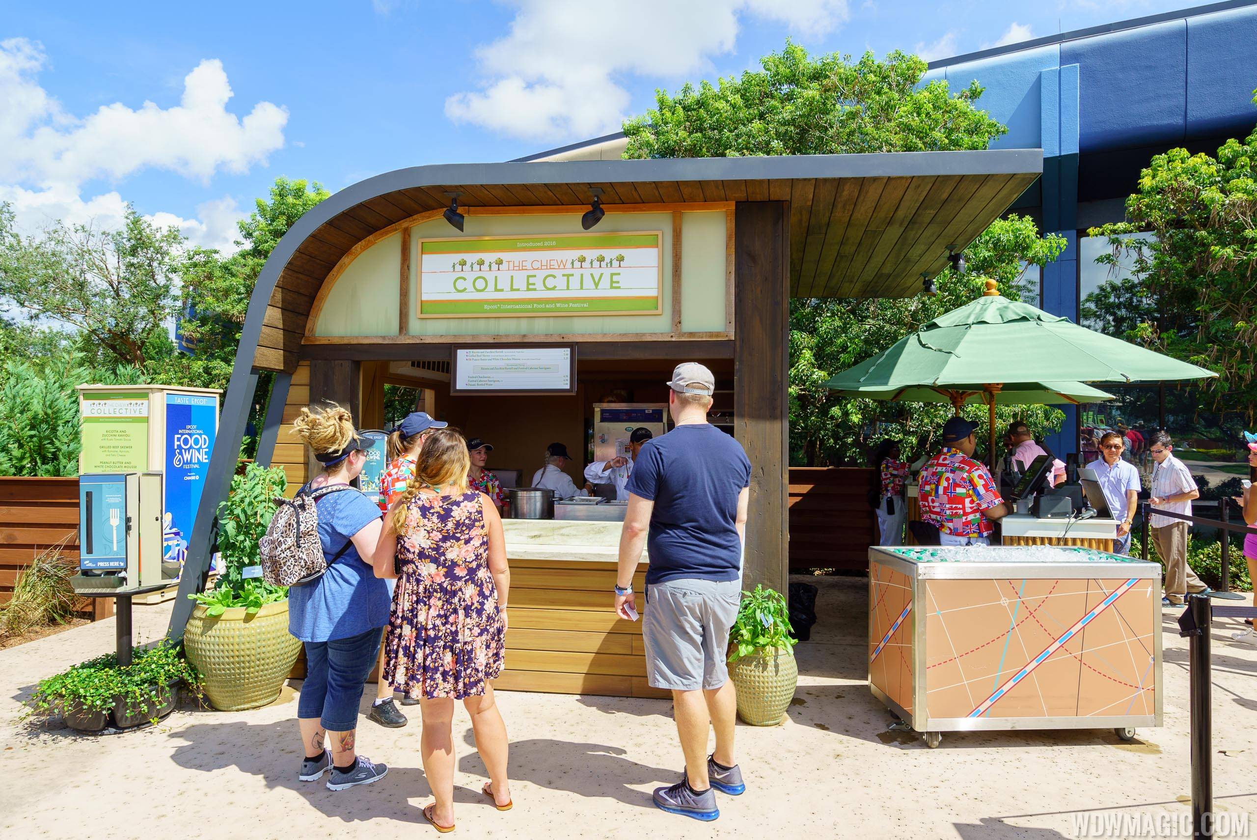 2016 Epcot Food and Wine Festival - The Chew Collective kiosk