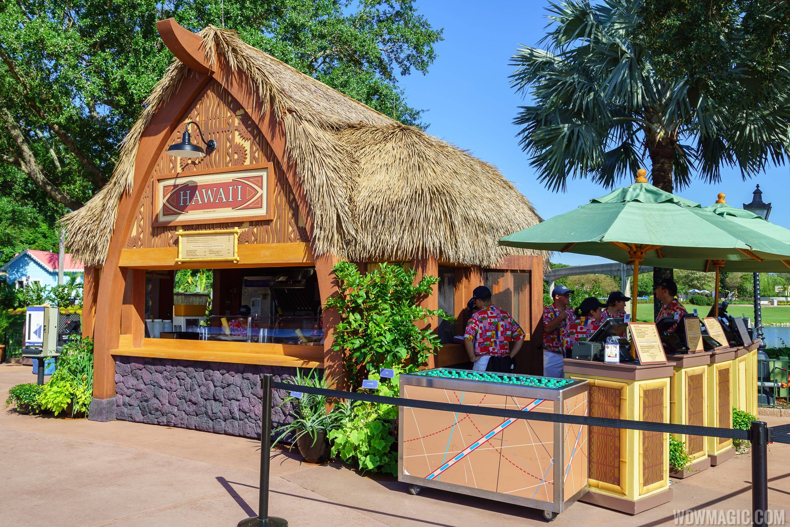 2017 Epcot Food and Wine Festival Marketplace kiosks, menus and pricing
