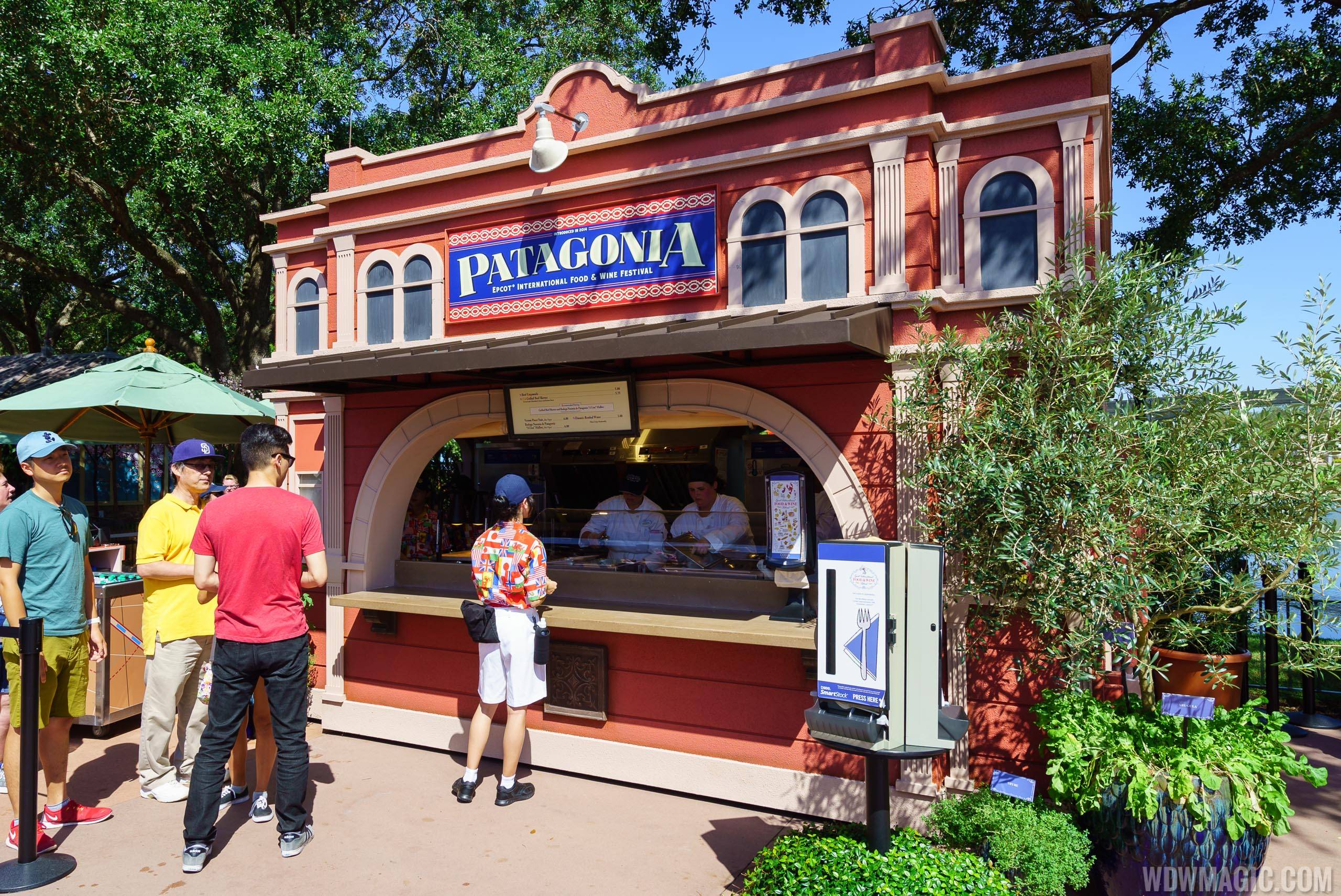 2017 Epcot Food and Wine Festival - Patagonia marketplace kiosk