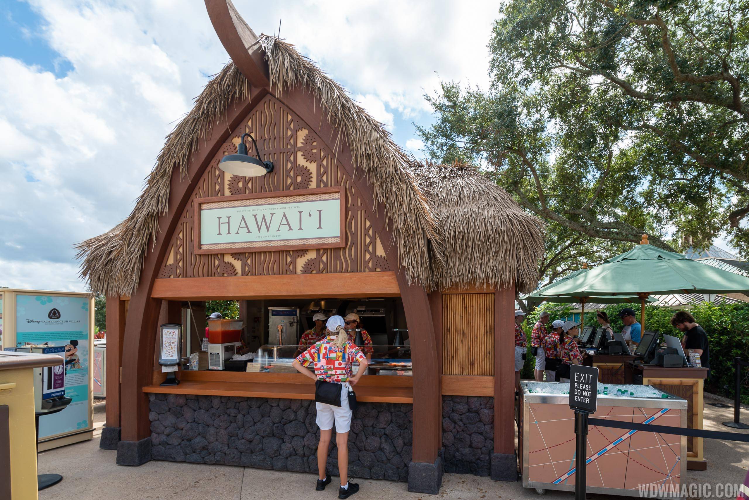 2019 Epcot Food and Wine Festival Marketplace kiosks, menus and pricing