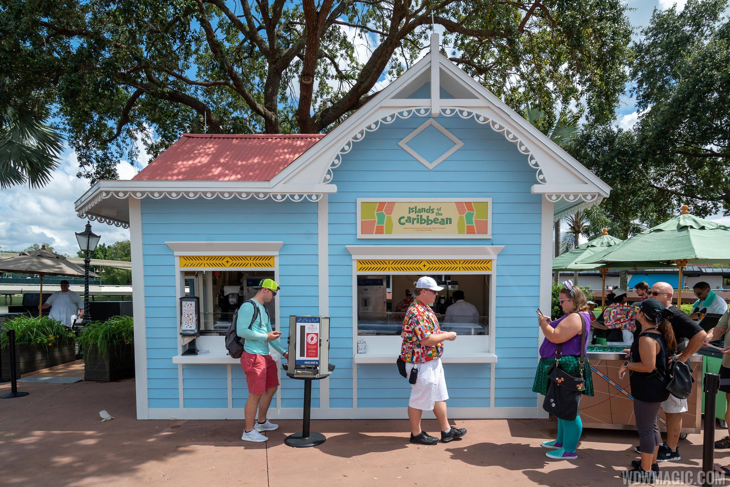 2019 Epcot Food and Wine Festival Marketplace kiosks, menus and pricing