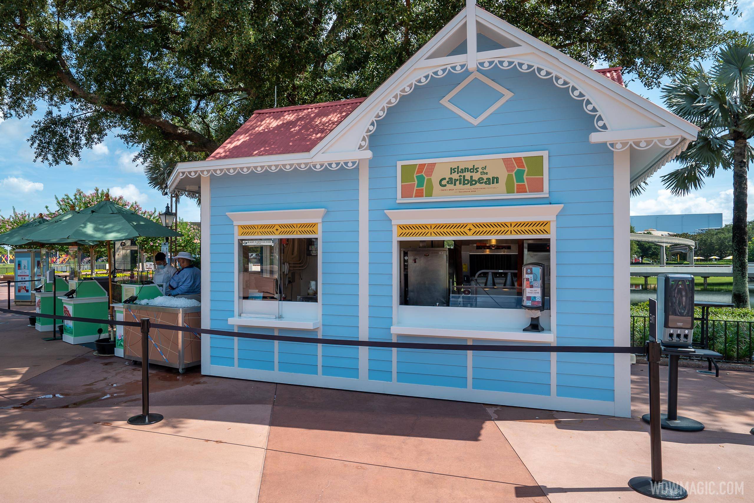 Taste of EPCOT Food and Wine Festival - Islands of the Caribbean kiosk