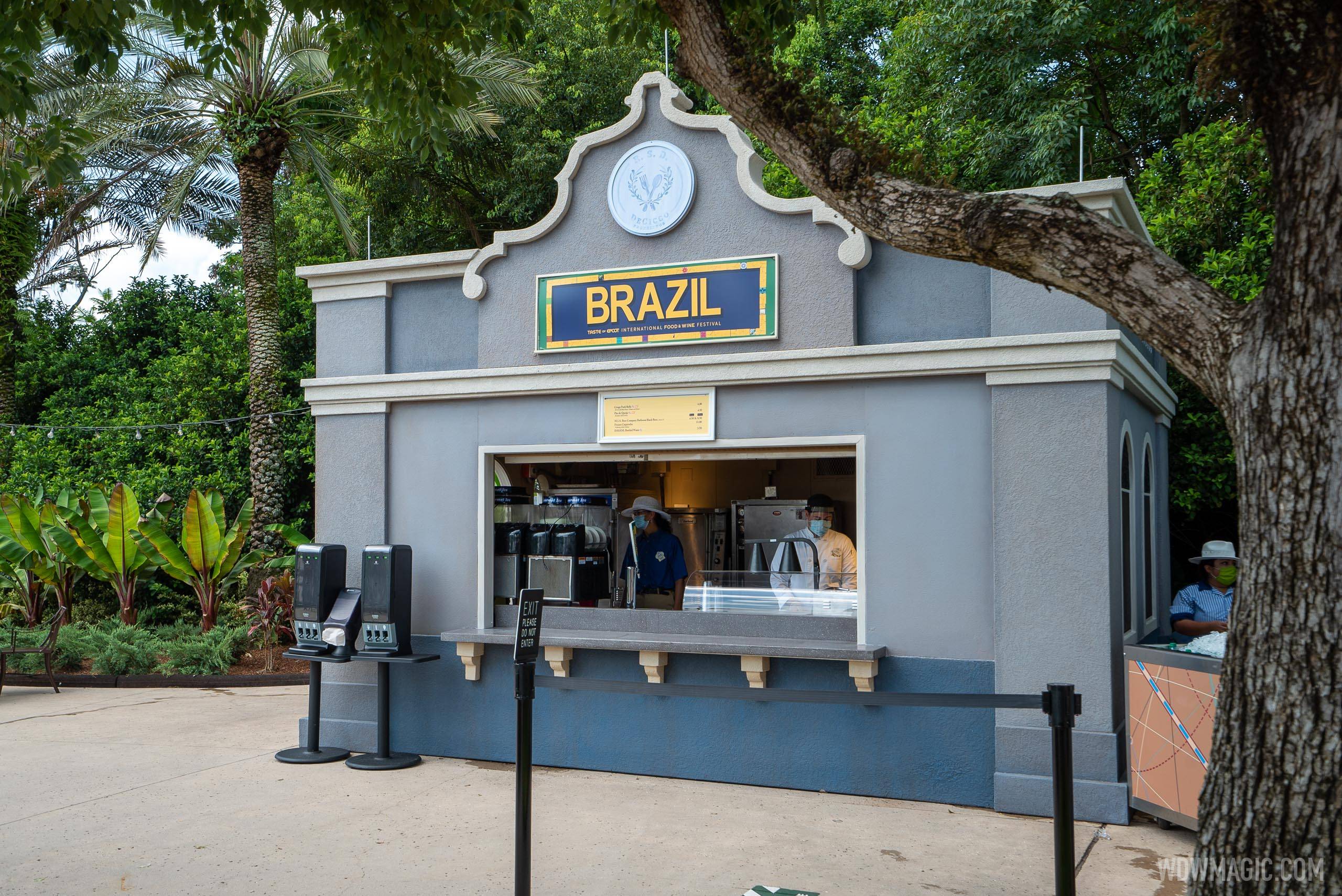 Taste of EPCOT Food and Wine Festival - Brazil kiosk
