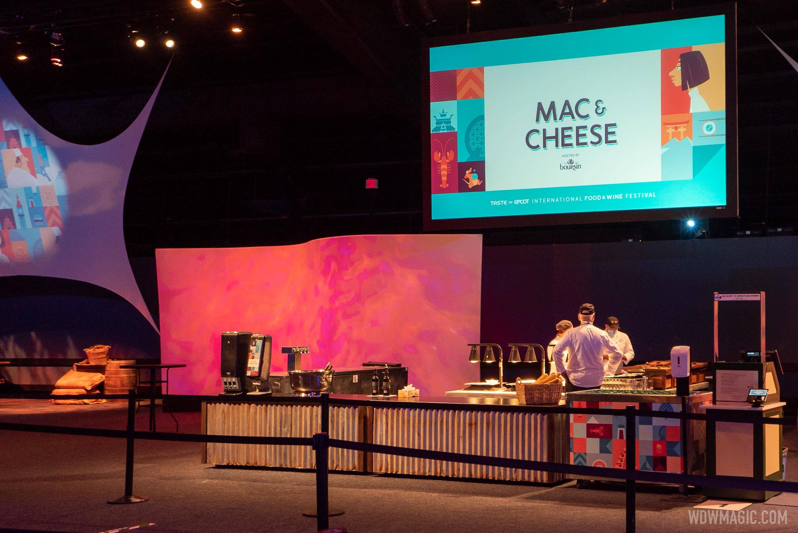 Taste of EPCOT Food and Wine Festival - Mac and Cheese kiosk