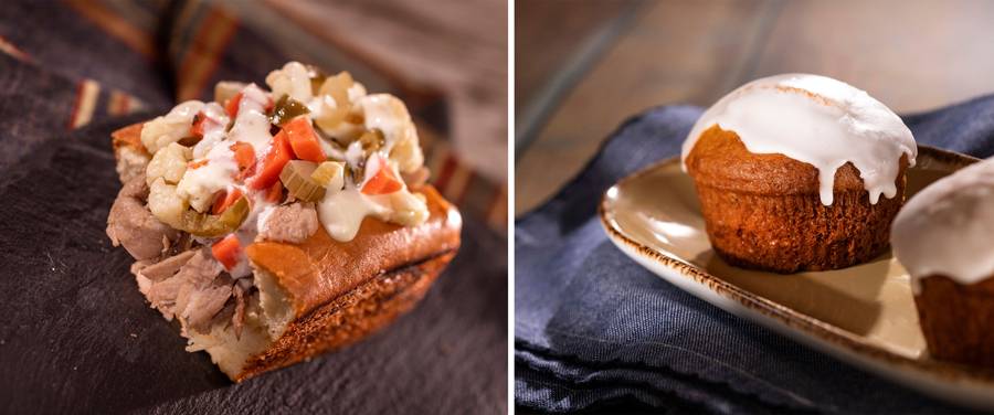 Hops & Barley - Hot Beef Sandwich and Carrot Cake