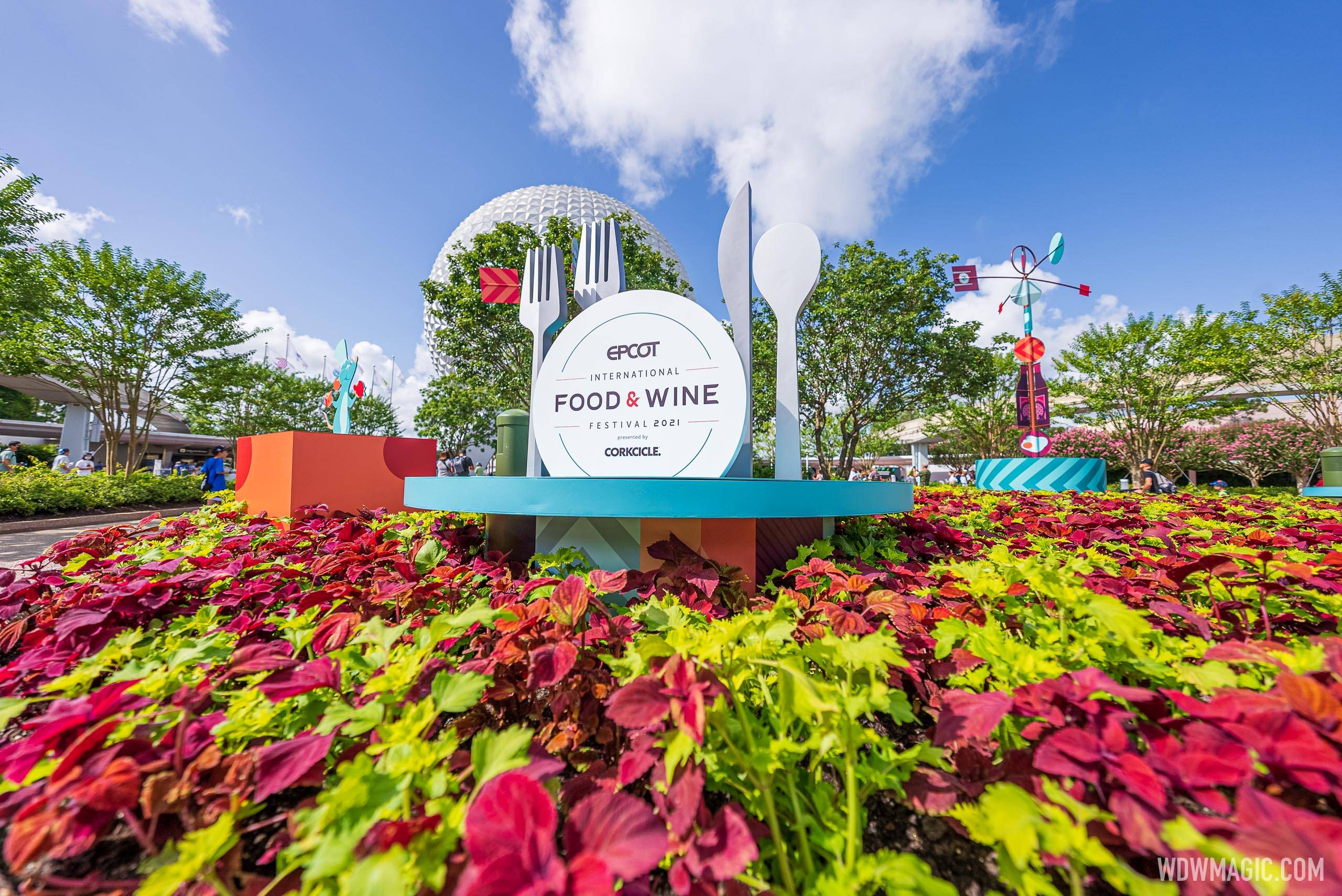 EPCOT is busier than usual on weekends due to the Food and Wine Festival