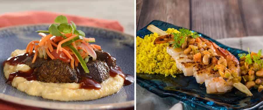 Full menus for the 2022 EPCOT International Food and Wine Festival Global Marketplace kiosks