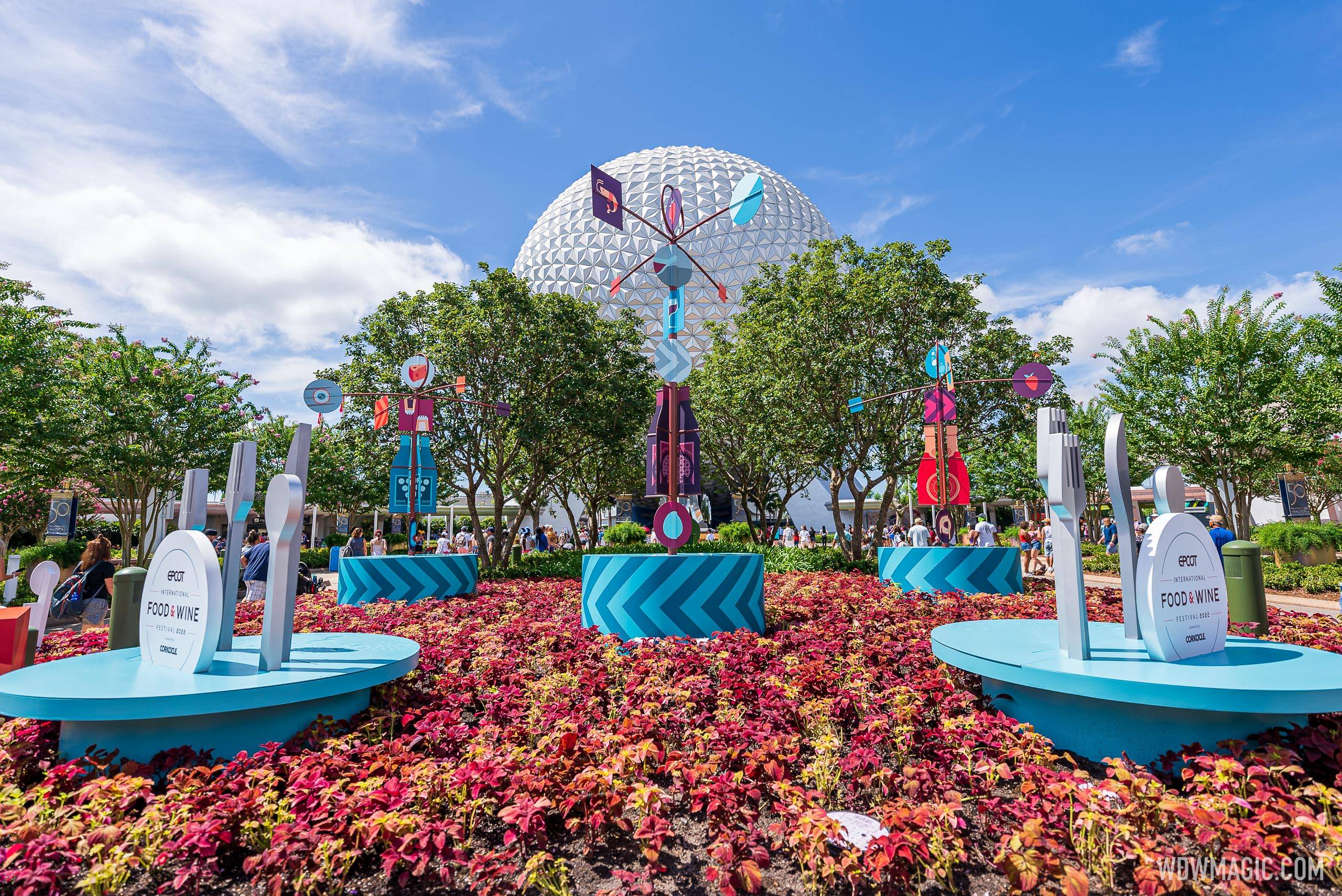 Opening day at the 2022 EPCOT International Food and Wine Festival