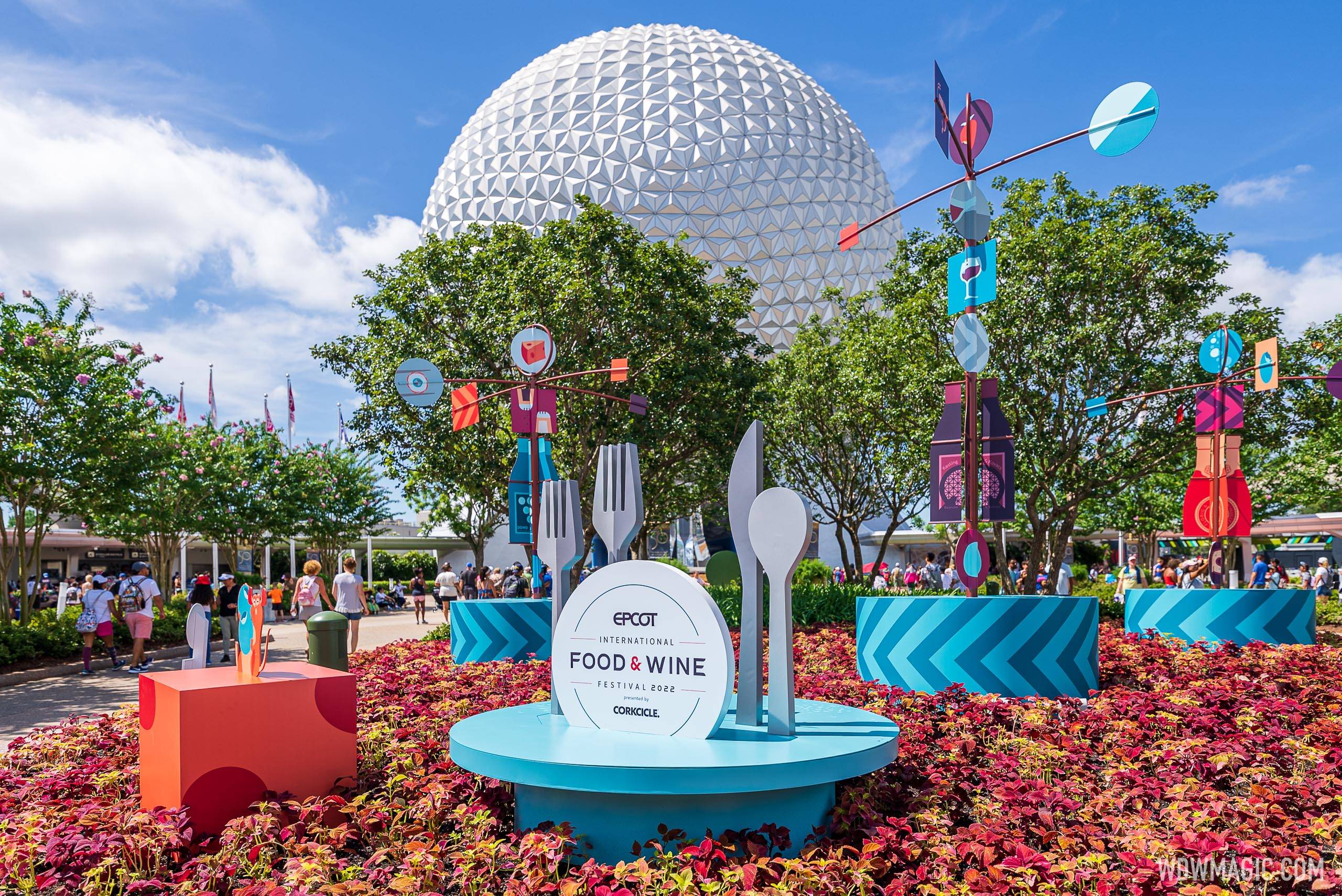 Opening day at the 2022 EPCOT International Food and Wine Festival