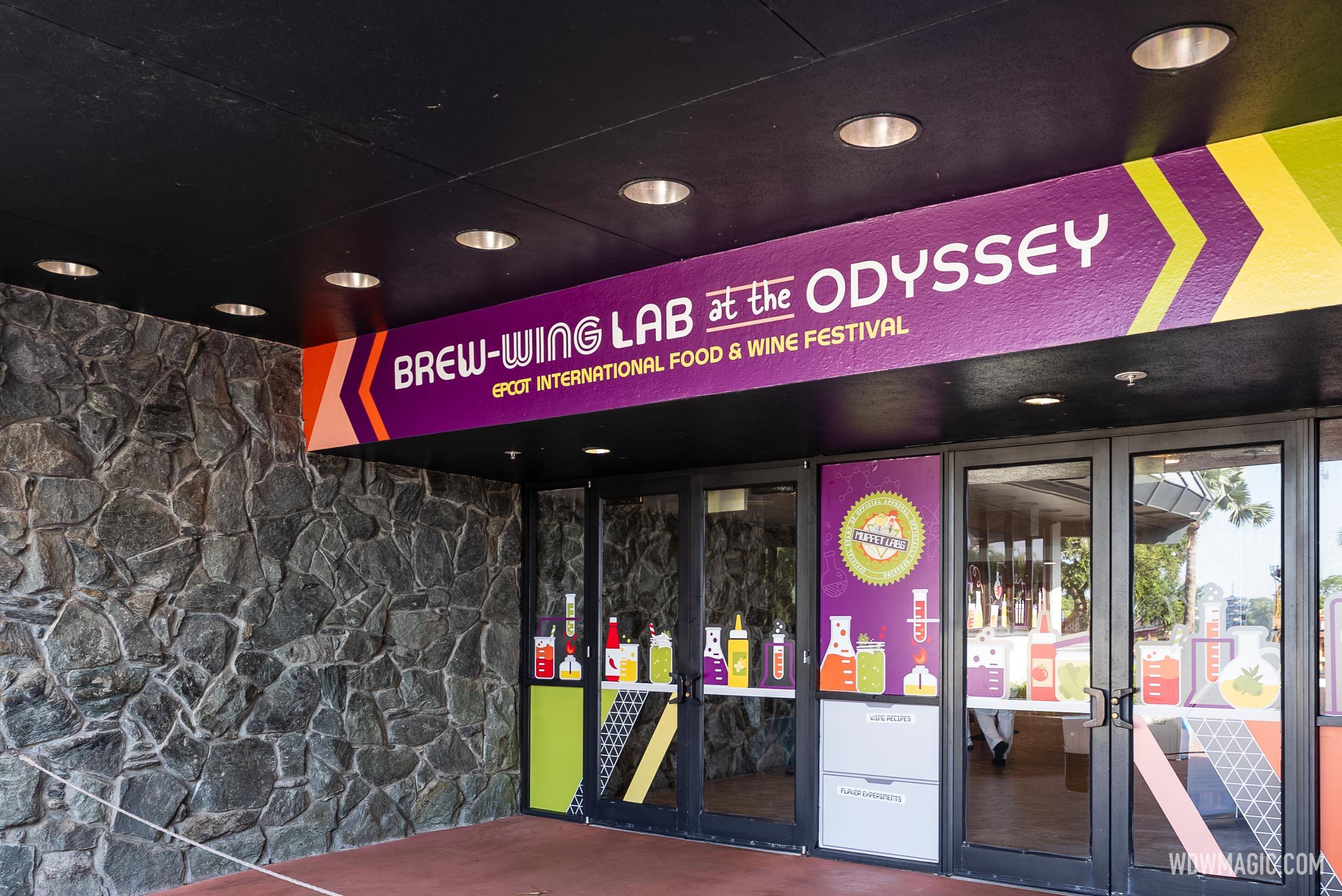 Brew-Wing Lab at the Odyssey