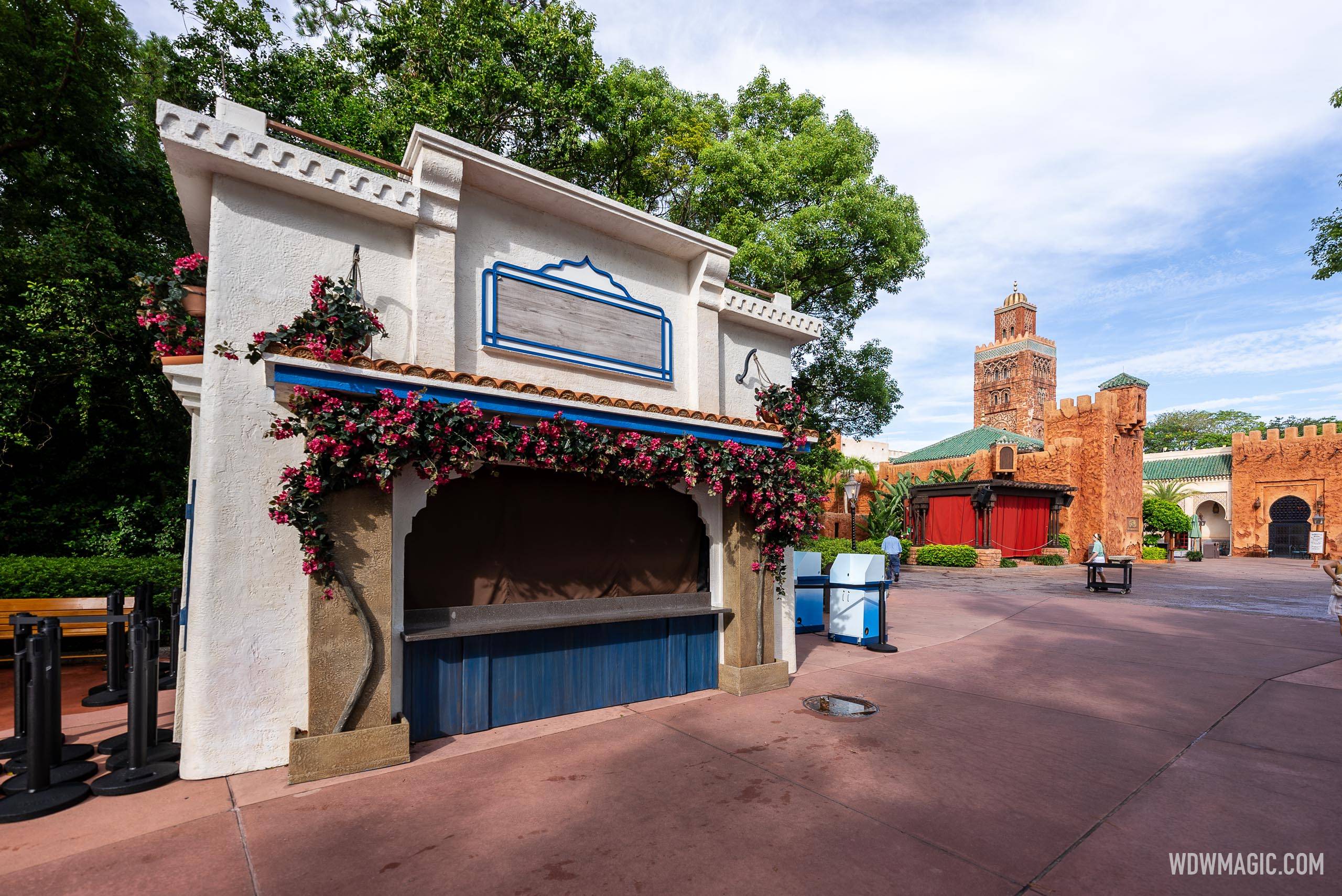 Preparations for the 2024 EPCOT International Food and Wine Festival