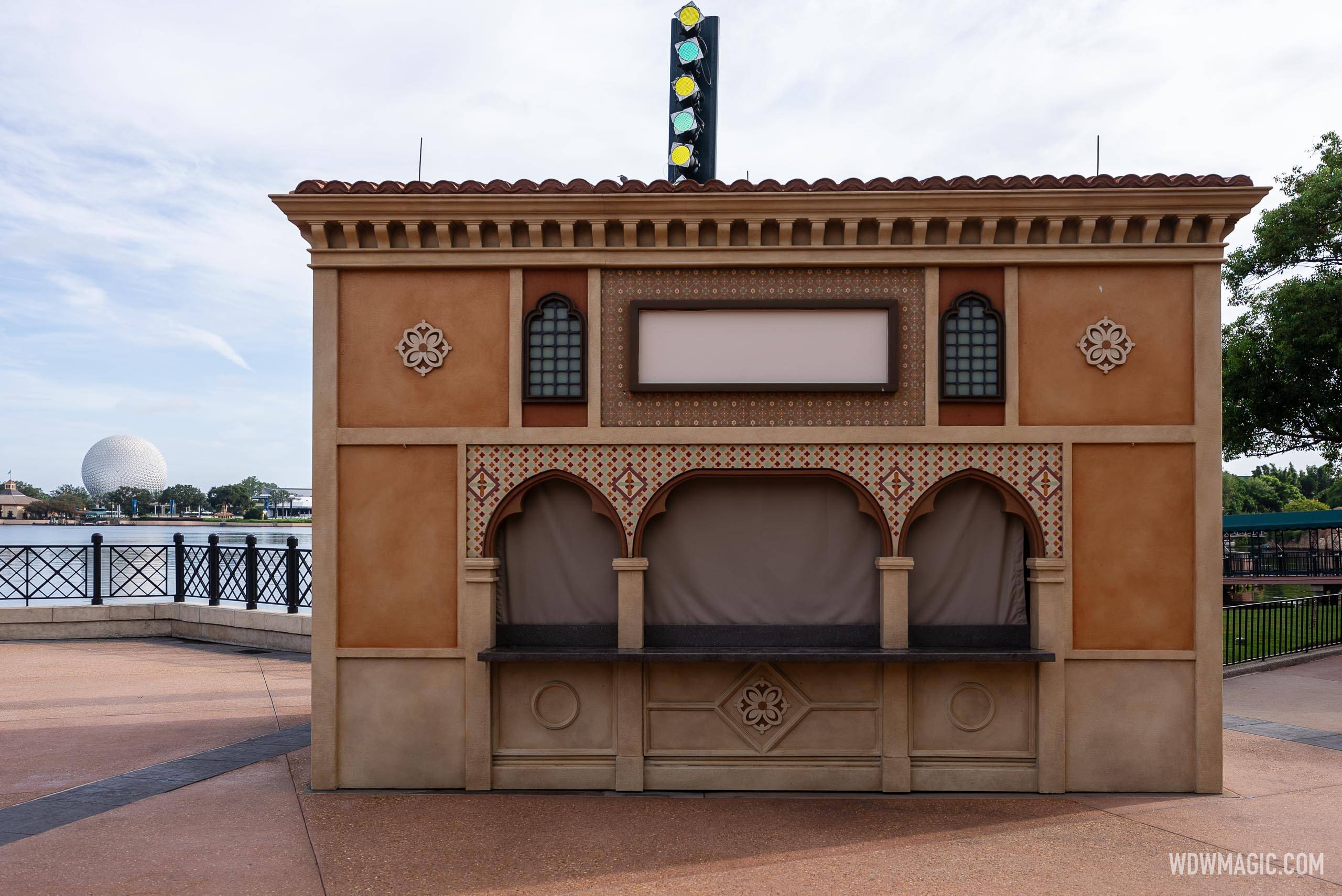 Preparations for the 2024 EPCOT International Food and Wine Festival