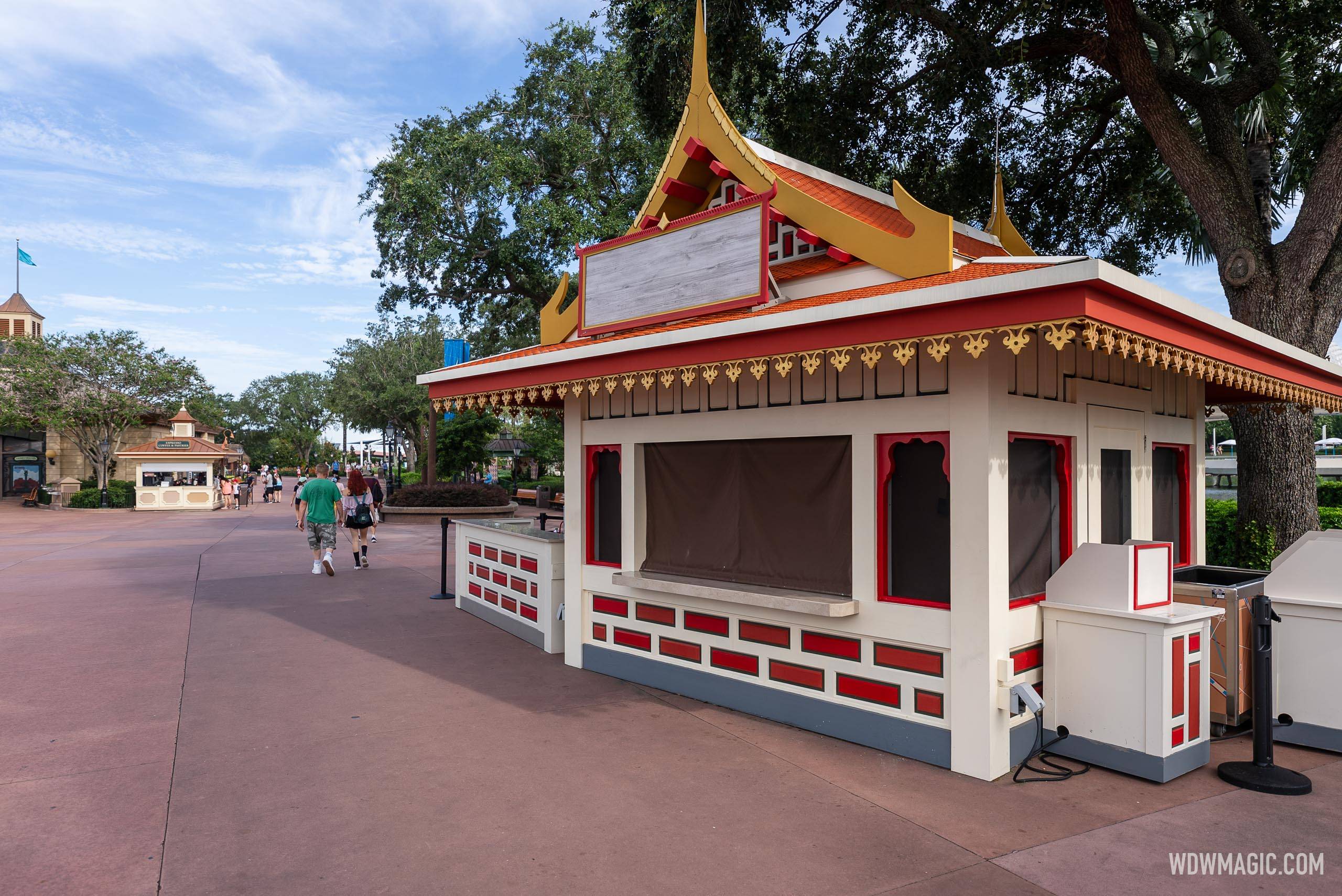 Preparations for the 2024 EPCOT International Food and Wine Festival