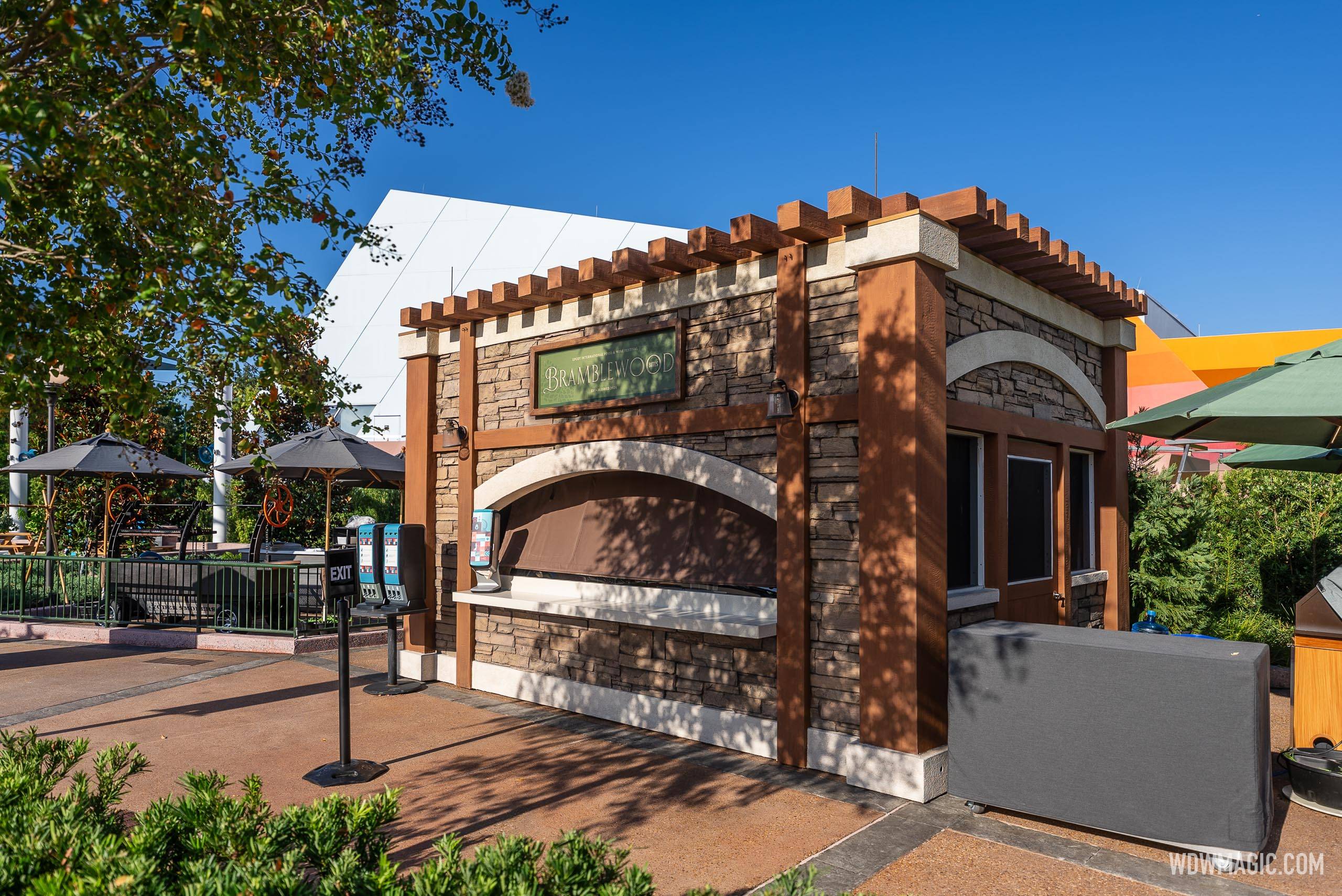 Bramblewood Bites kiosk