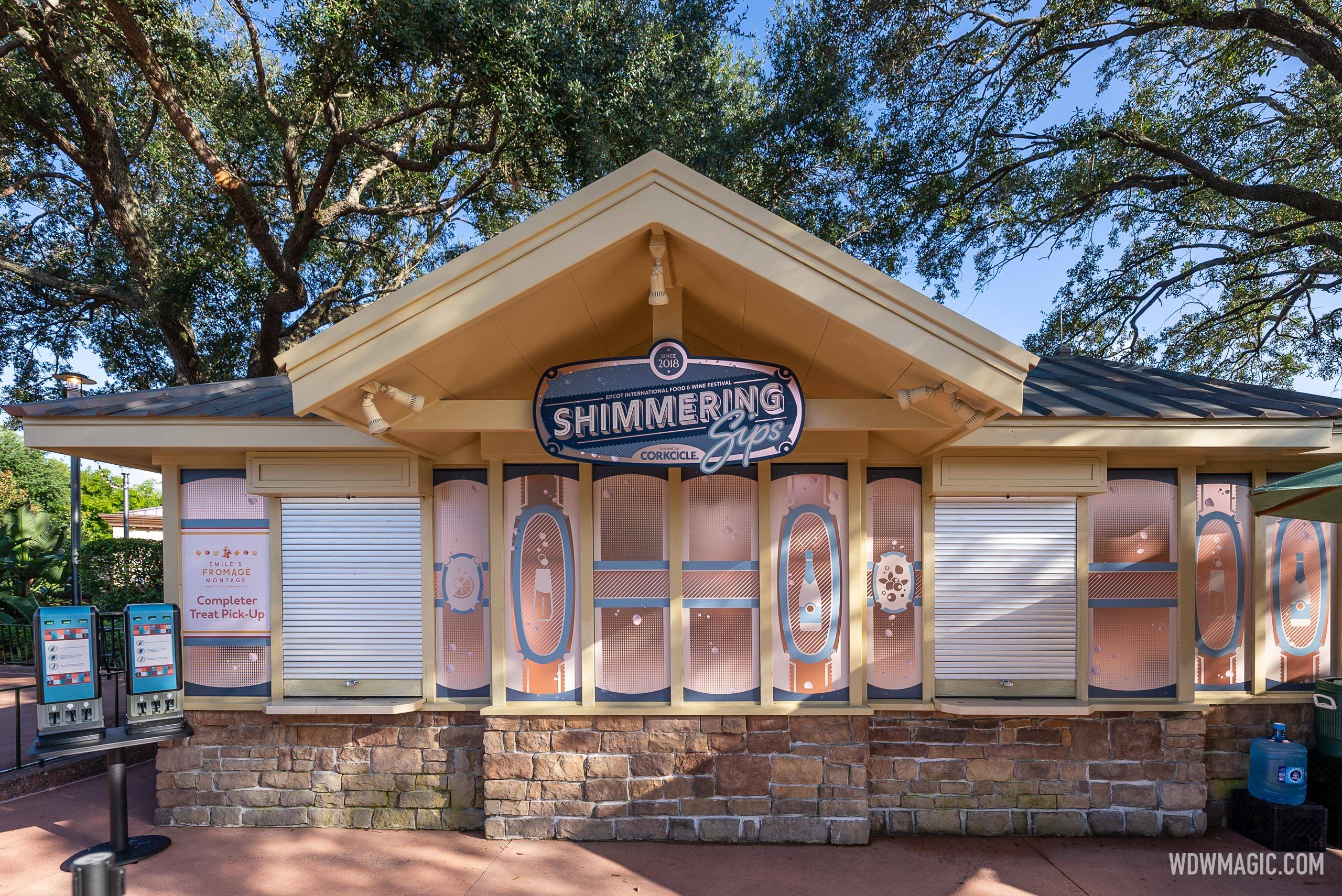 Shimmering Sips Kiosk