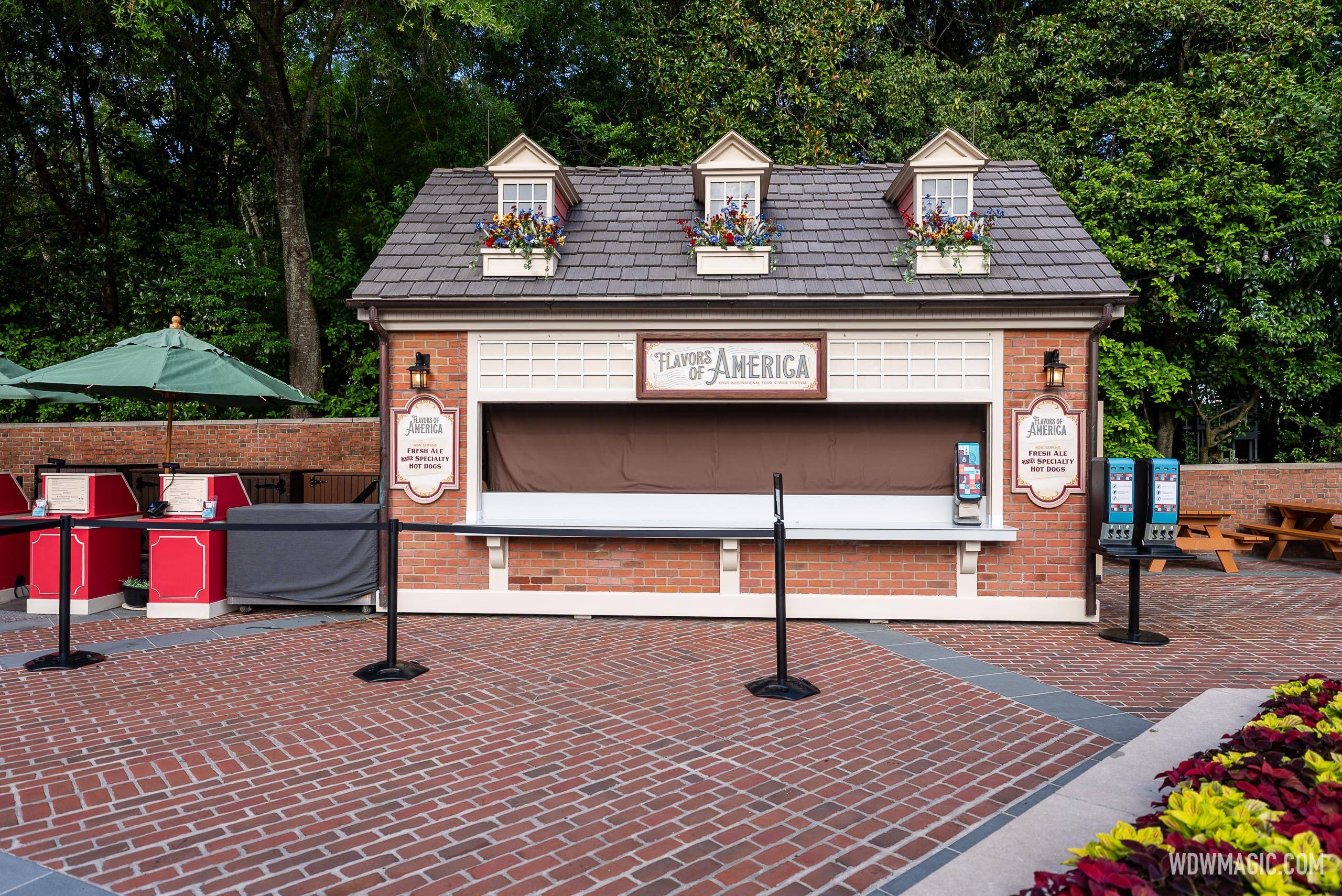 Flavors of America Kiosk