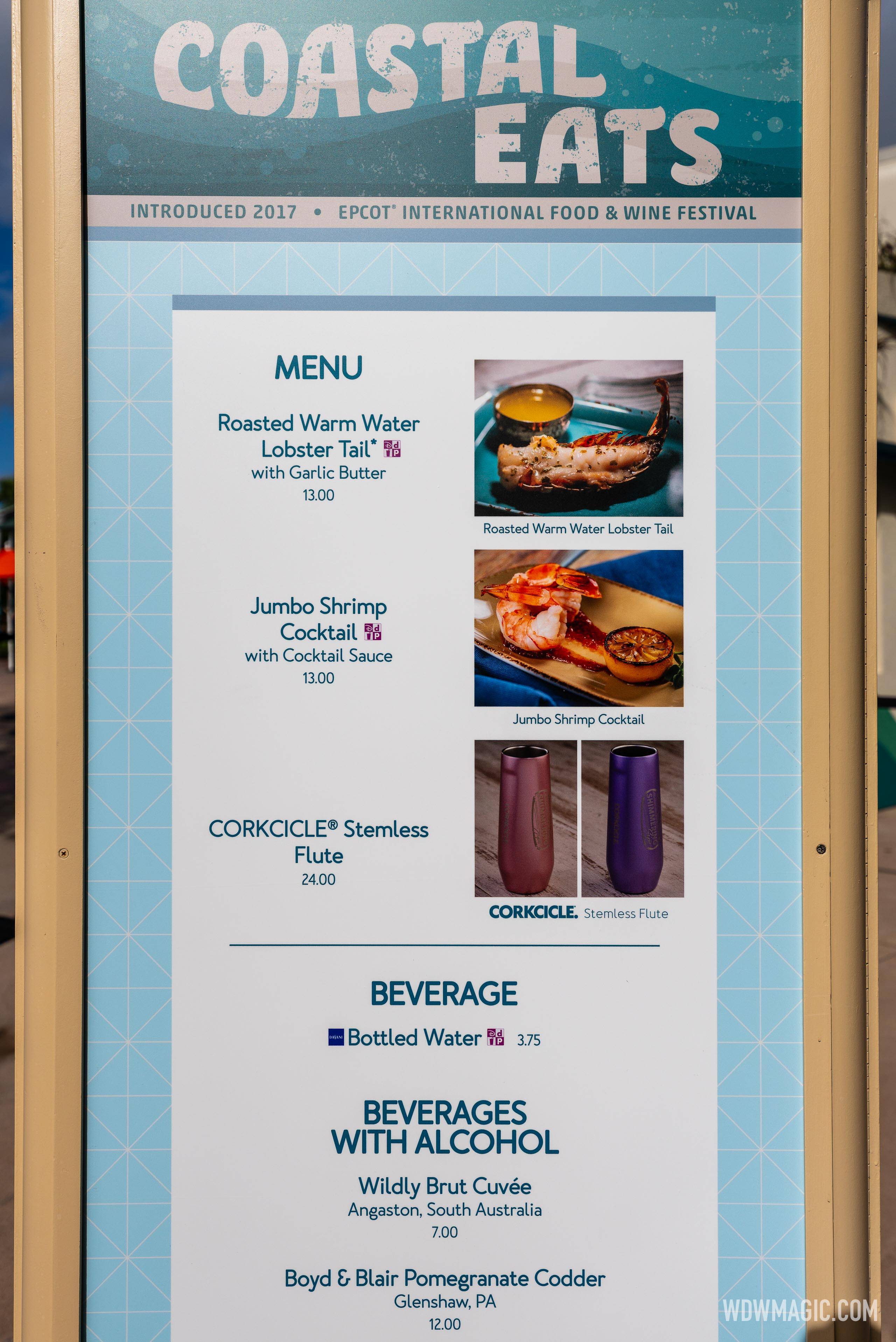 Coastal Eats Menu