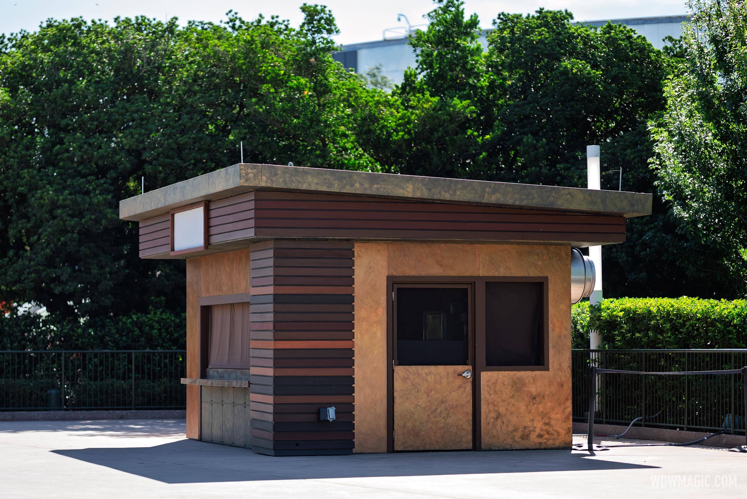 Global Marketplace Kiosks in Place for 2025 EPCOT Food and Wine Festival Setup