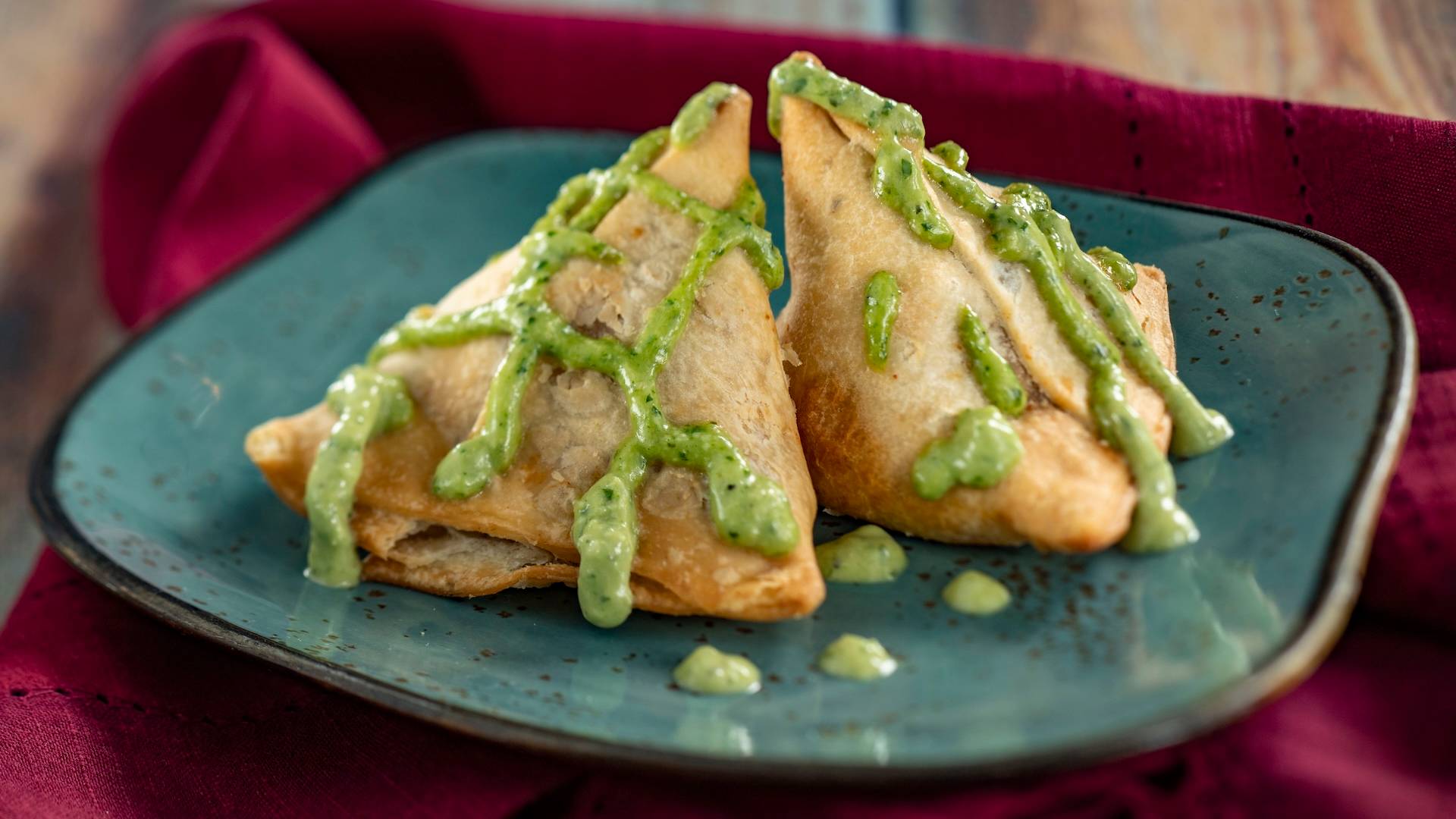 Potato and Pea Samosas